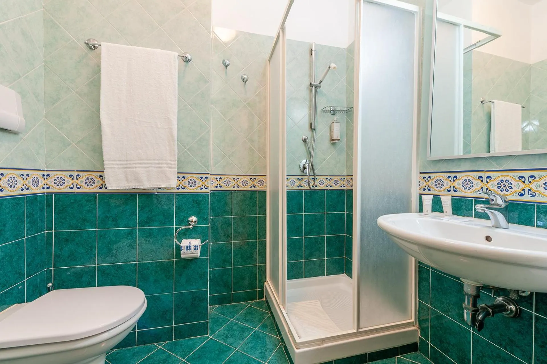 Shower in Best Western Hotel La Conchiglia