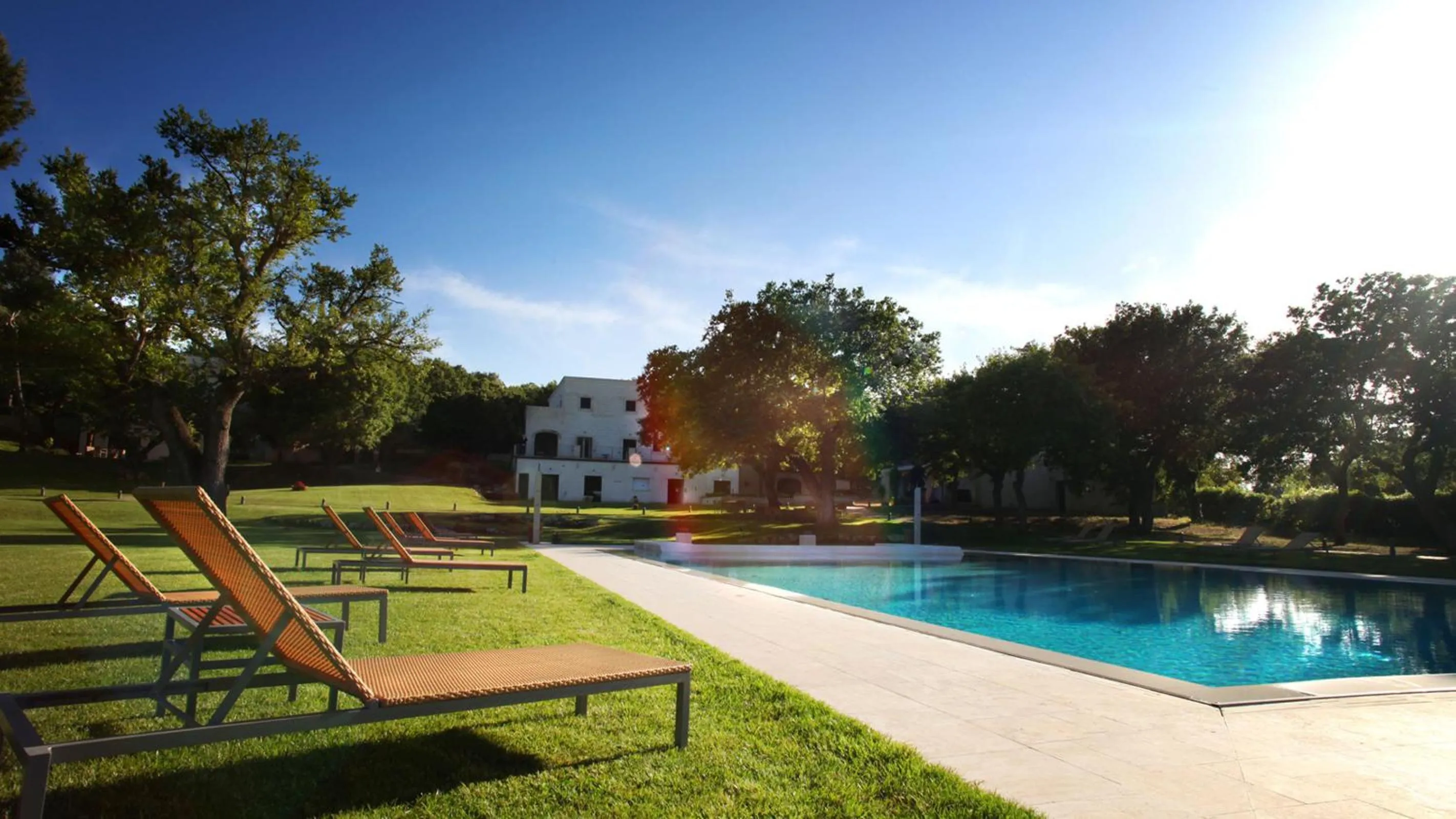 Swimming pool in Tenuta Monacelle