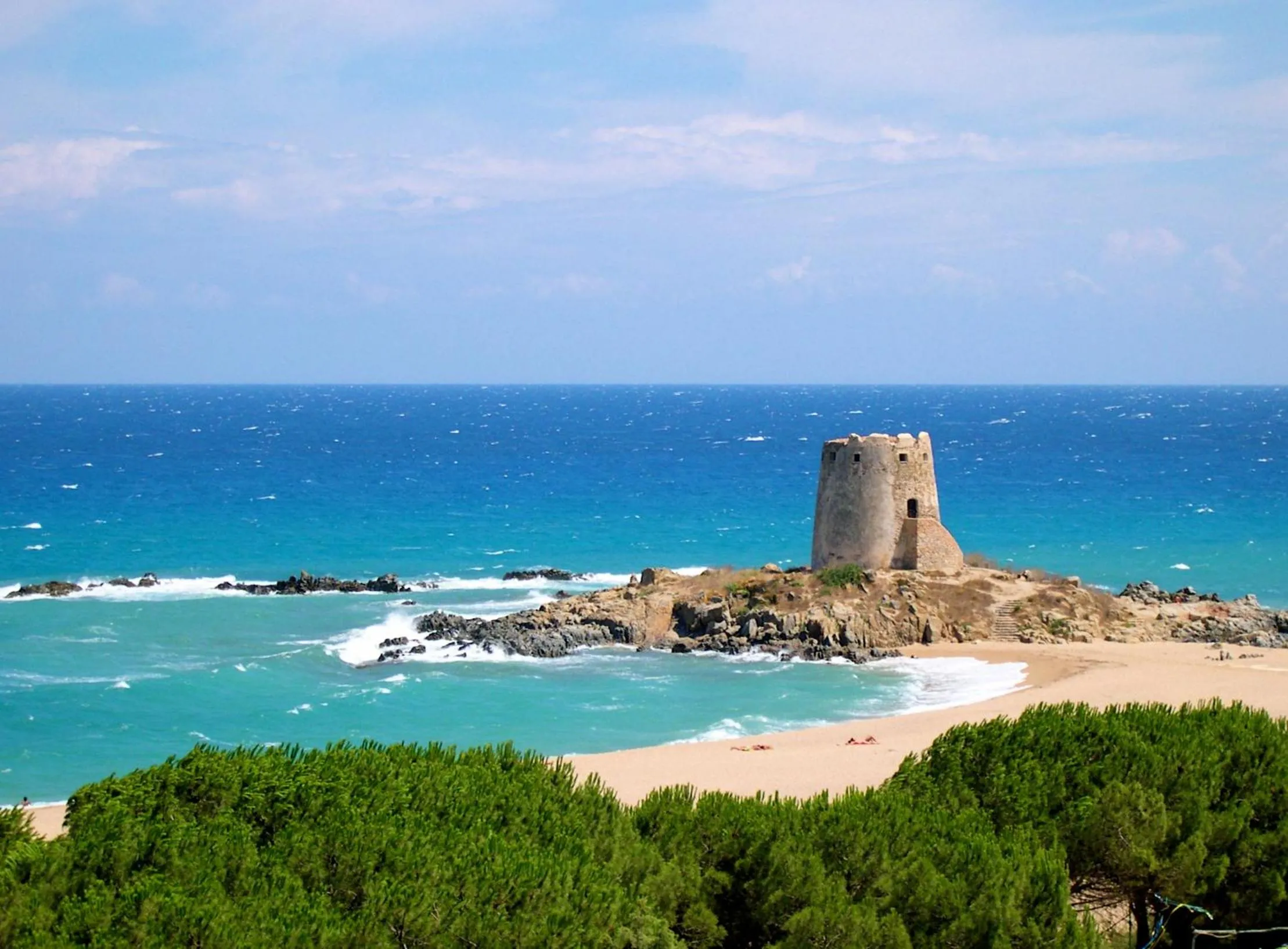 Area and facilities in Domus De Janas Sul Mare