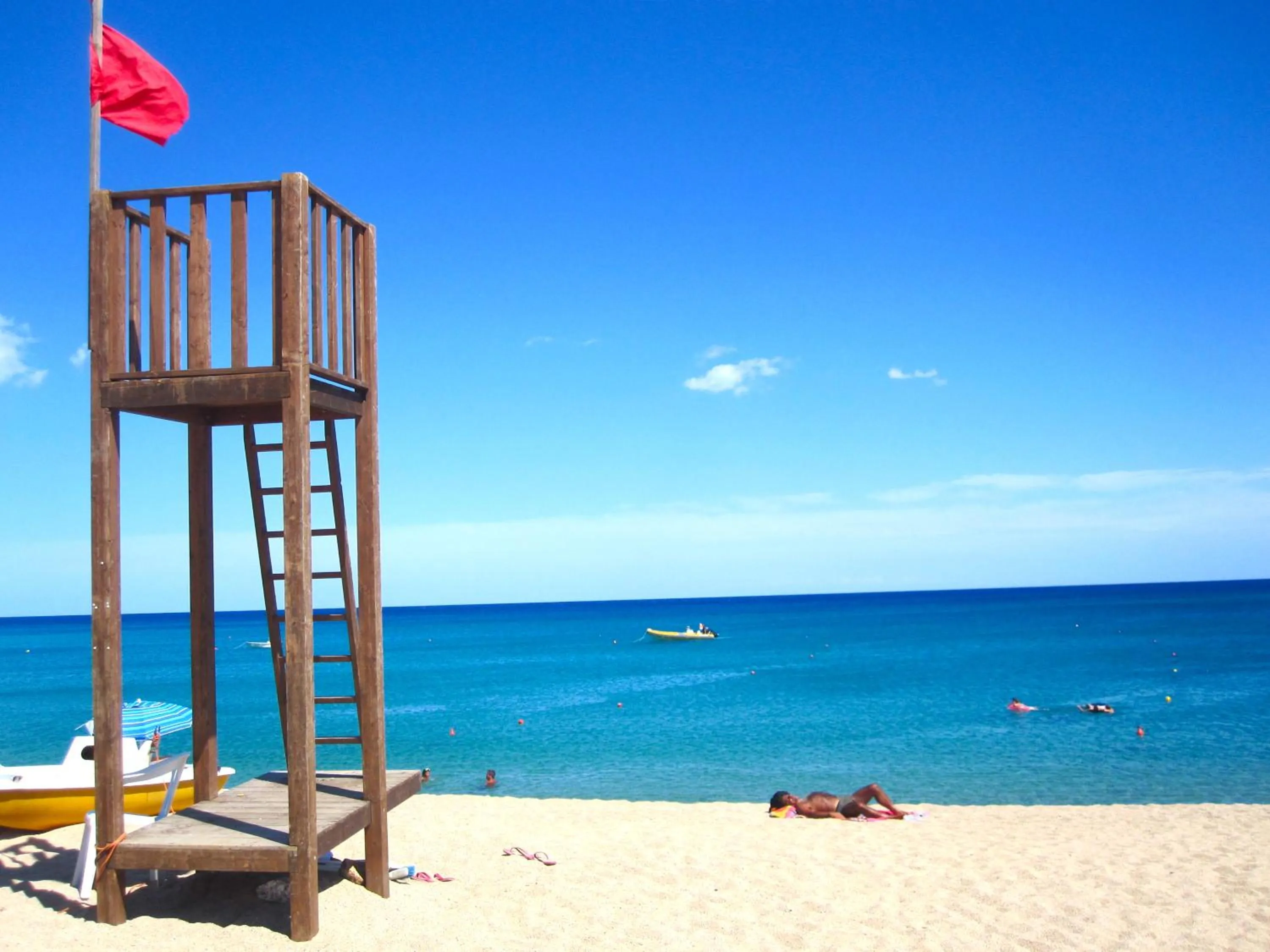 People in Domus De Janas Sul Mare