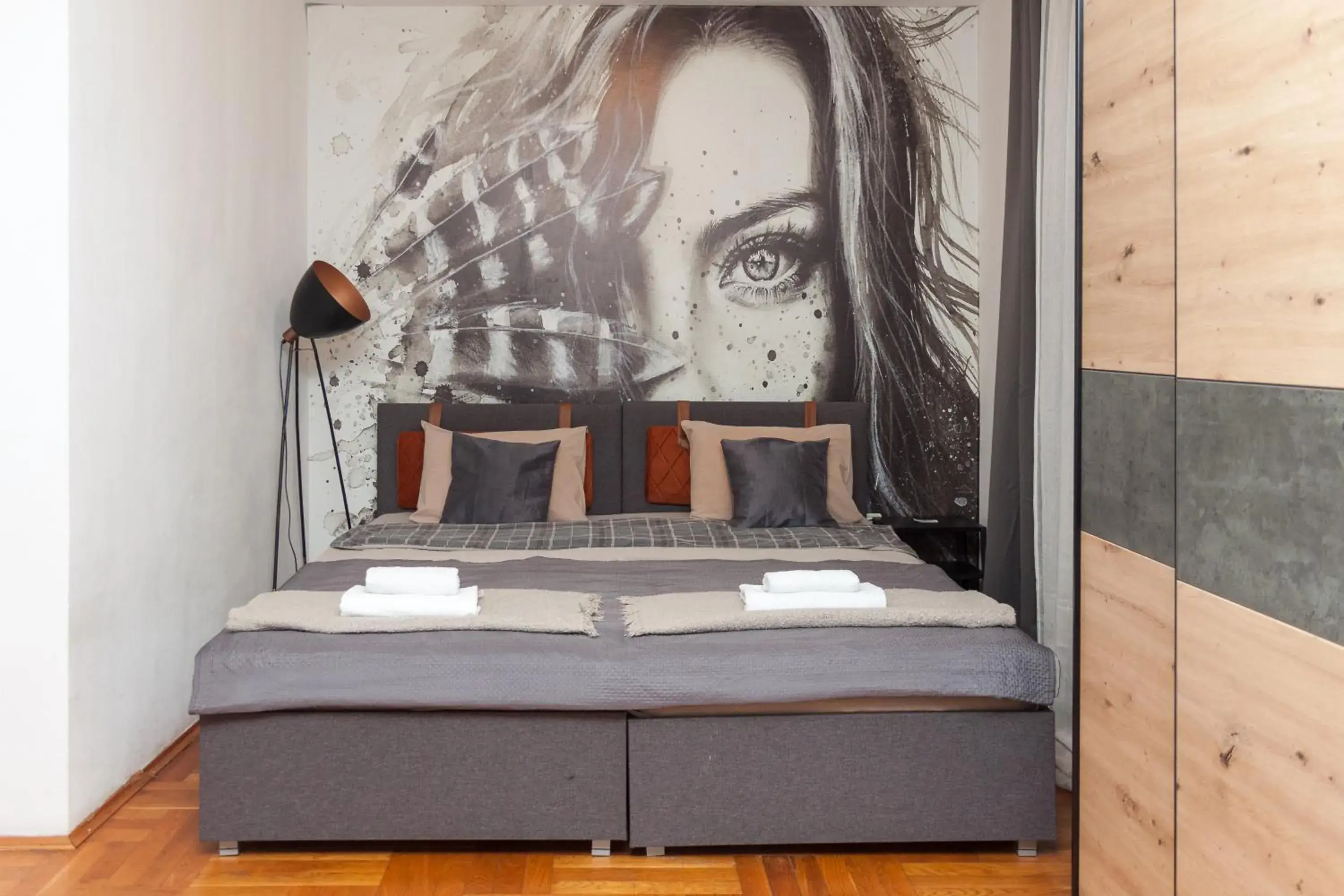 Double Room with Pool View - single occupancy in Red Clay Apartments City Club Double Room with Pool View - single occupancy in Red Clay Apartments City Club