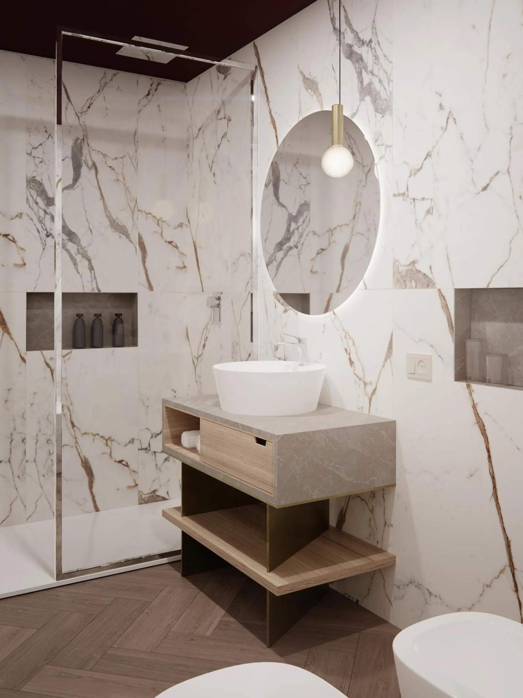 Bathroom in Salus Smart & Chic Hotel