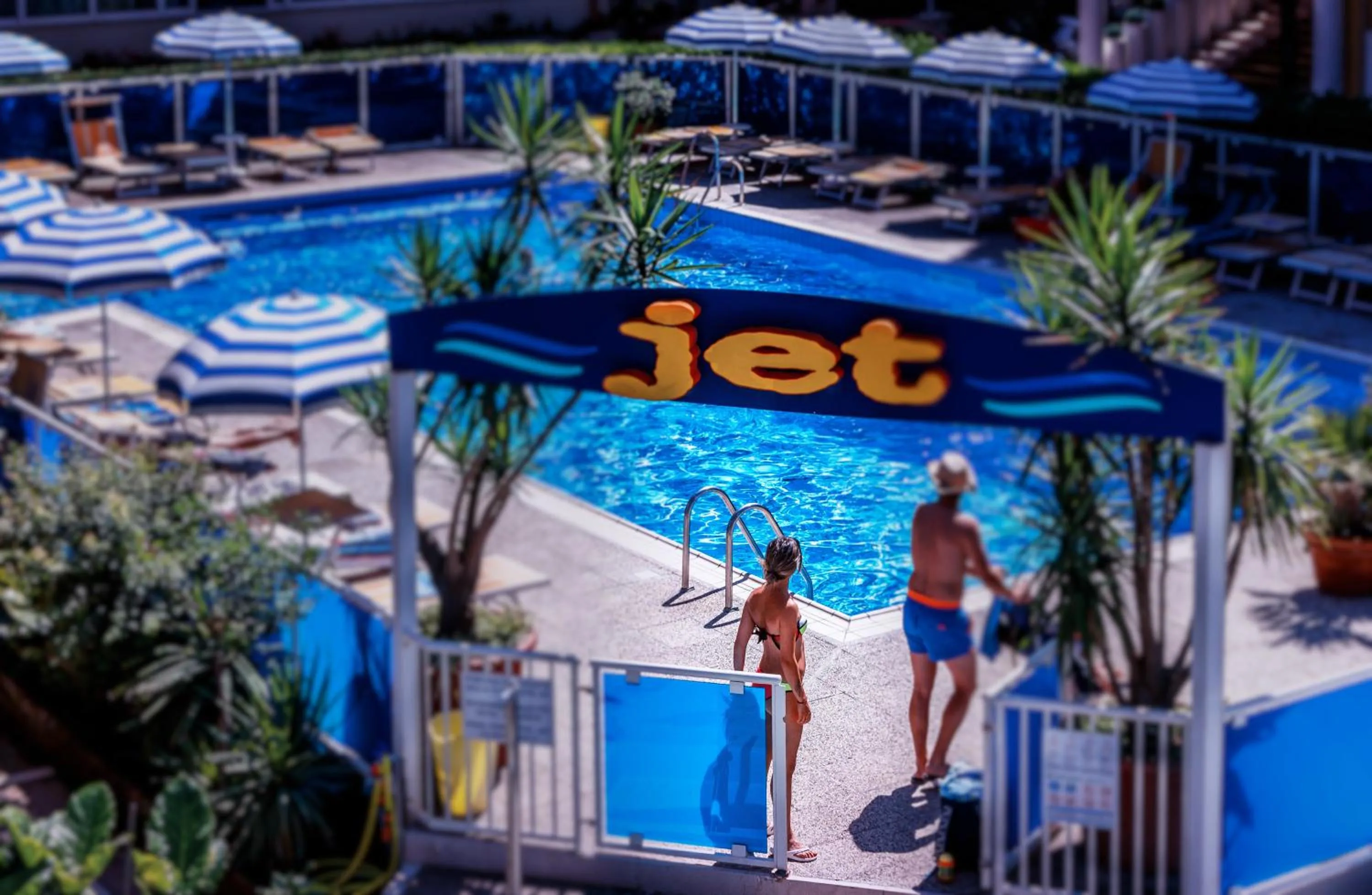 Swimming pool in Hotel Jet
