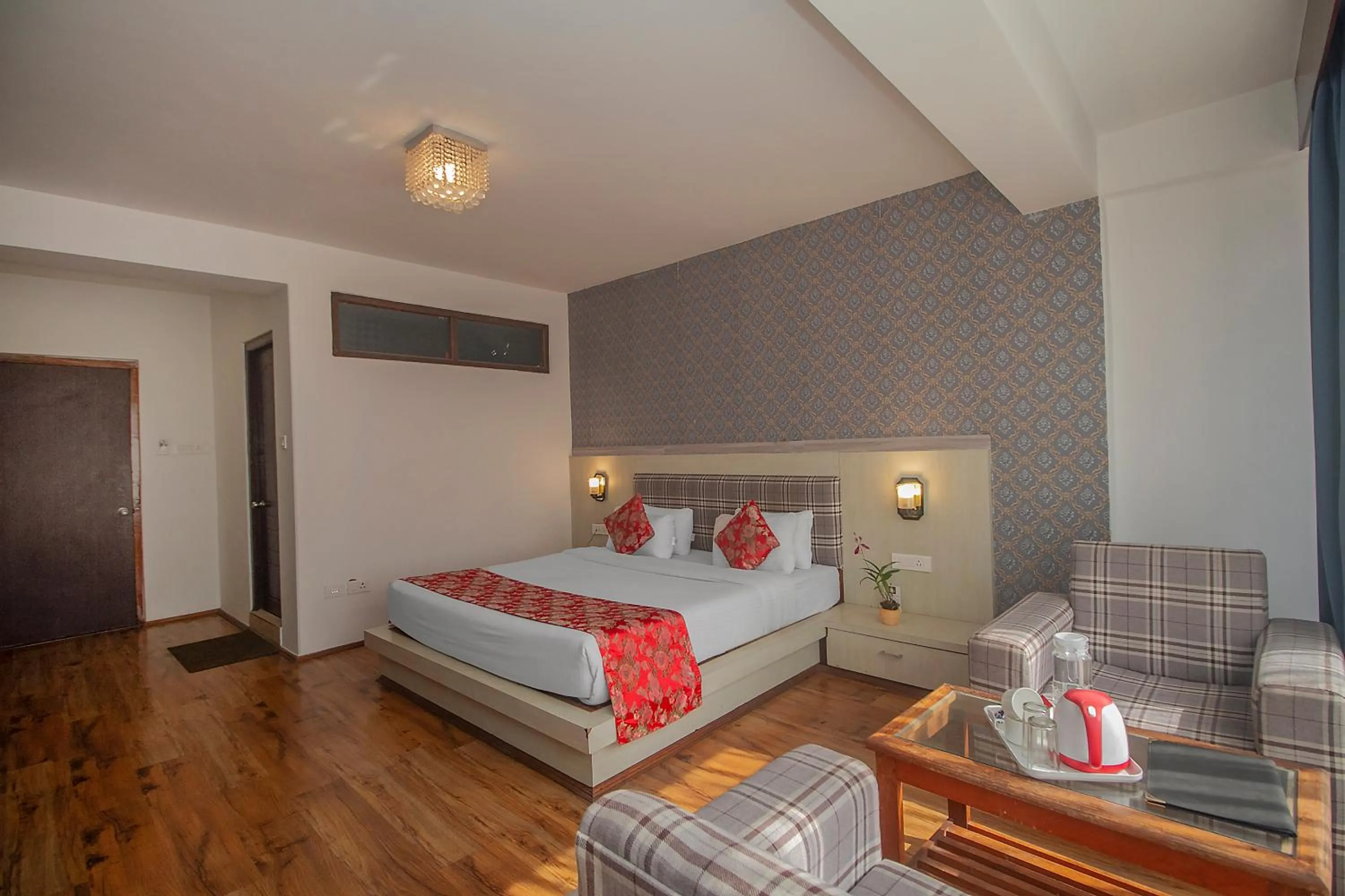 Bed in Palri Boutique Hotel