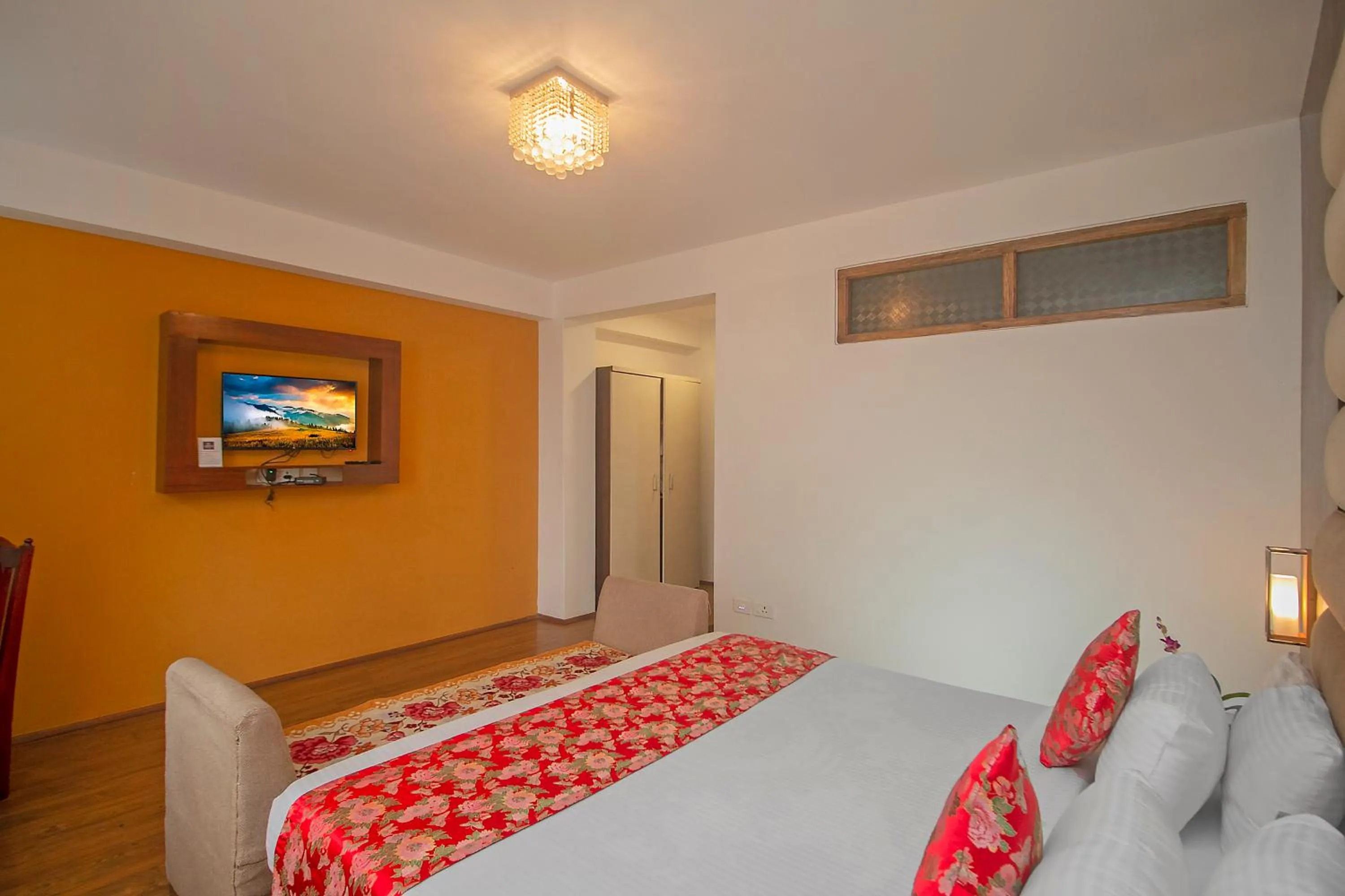 Bed in Palri Boutique Hotel