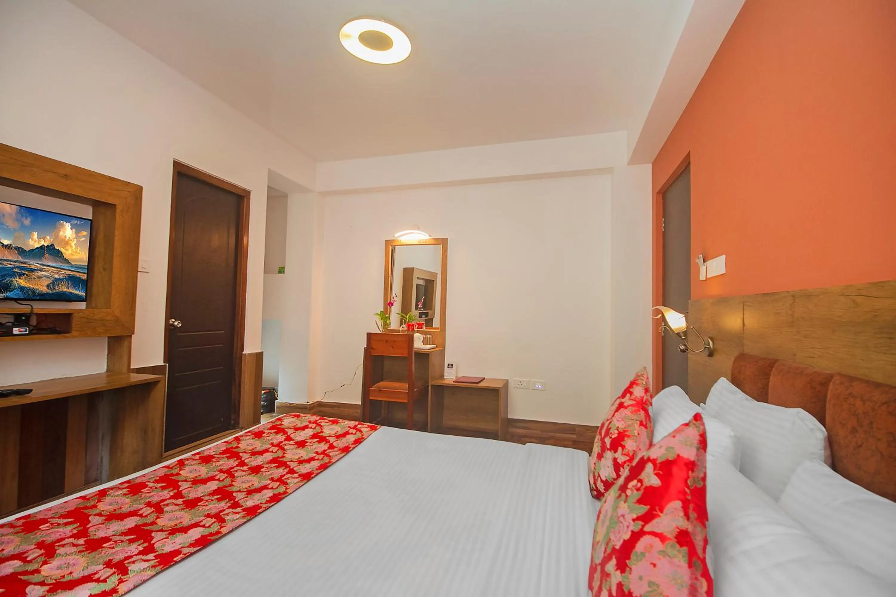 Bed in Palri Boutique Hotel