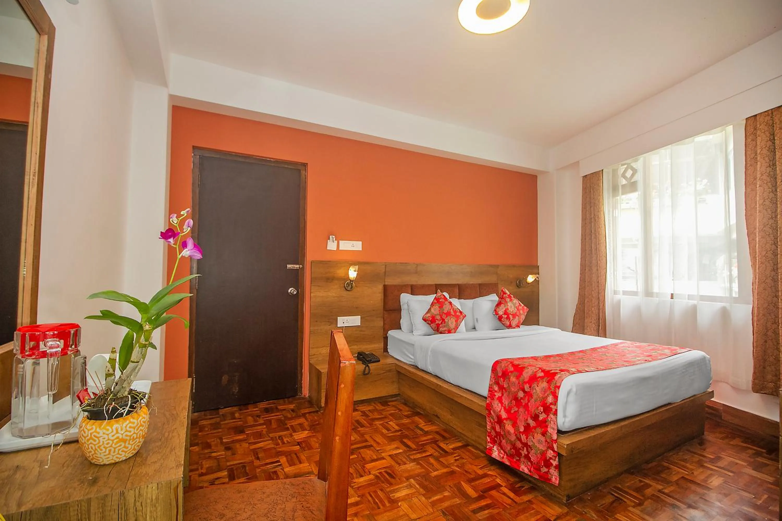 Bed in Palri Boutique Hotel