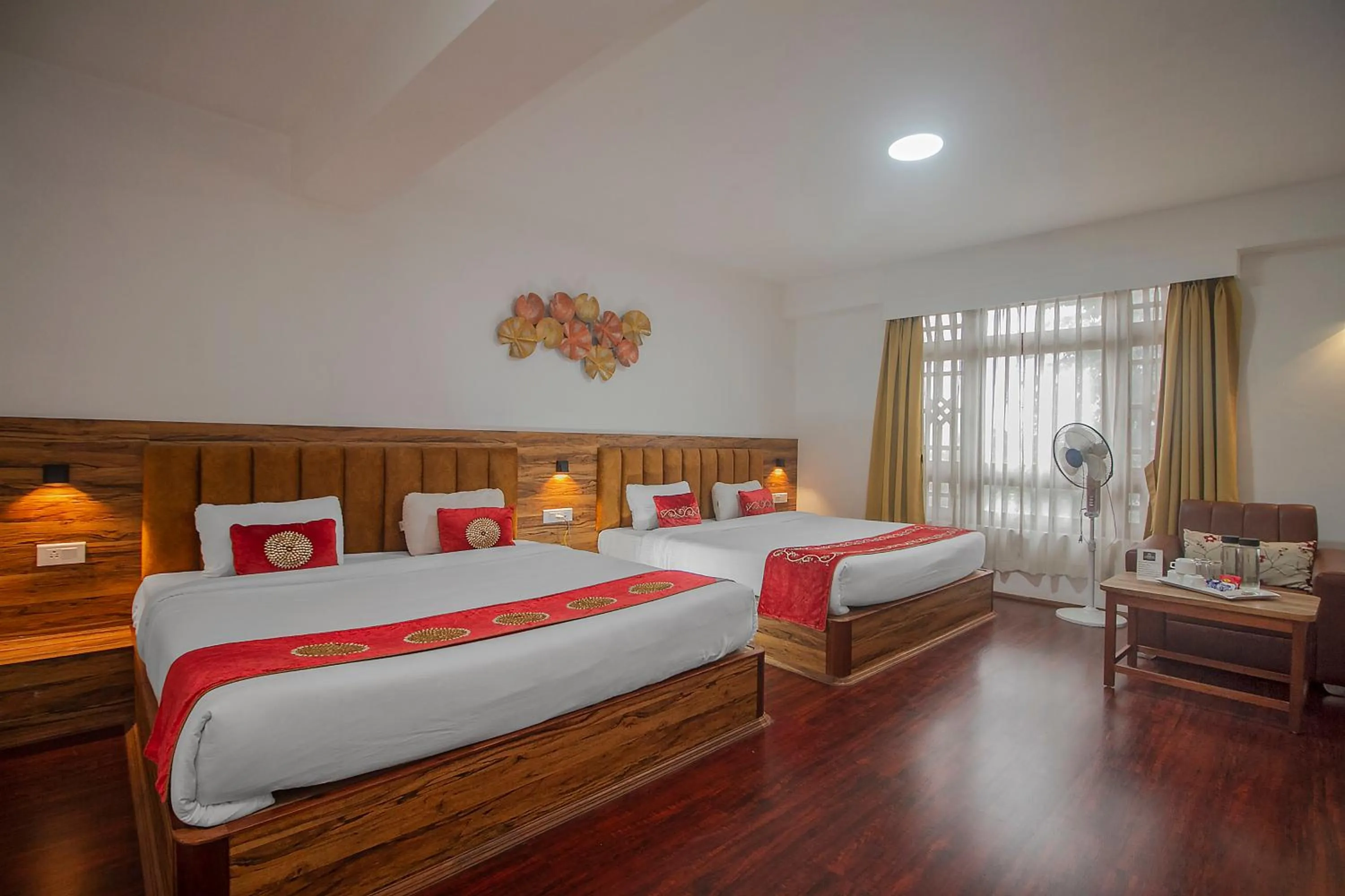 Bed in Palri Boutique Hotel