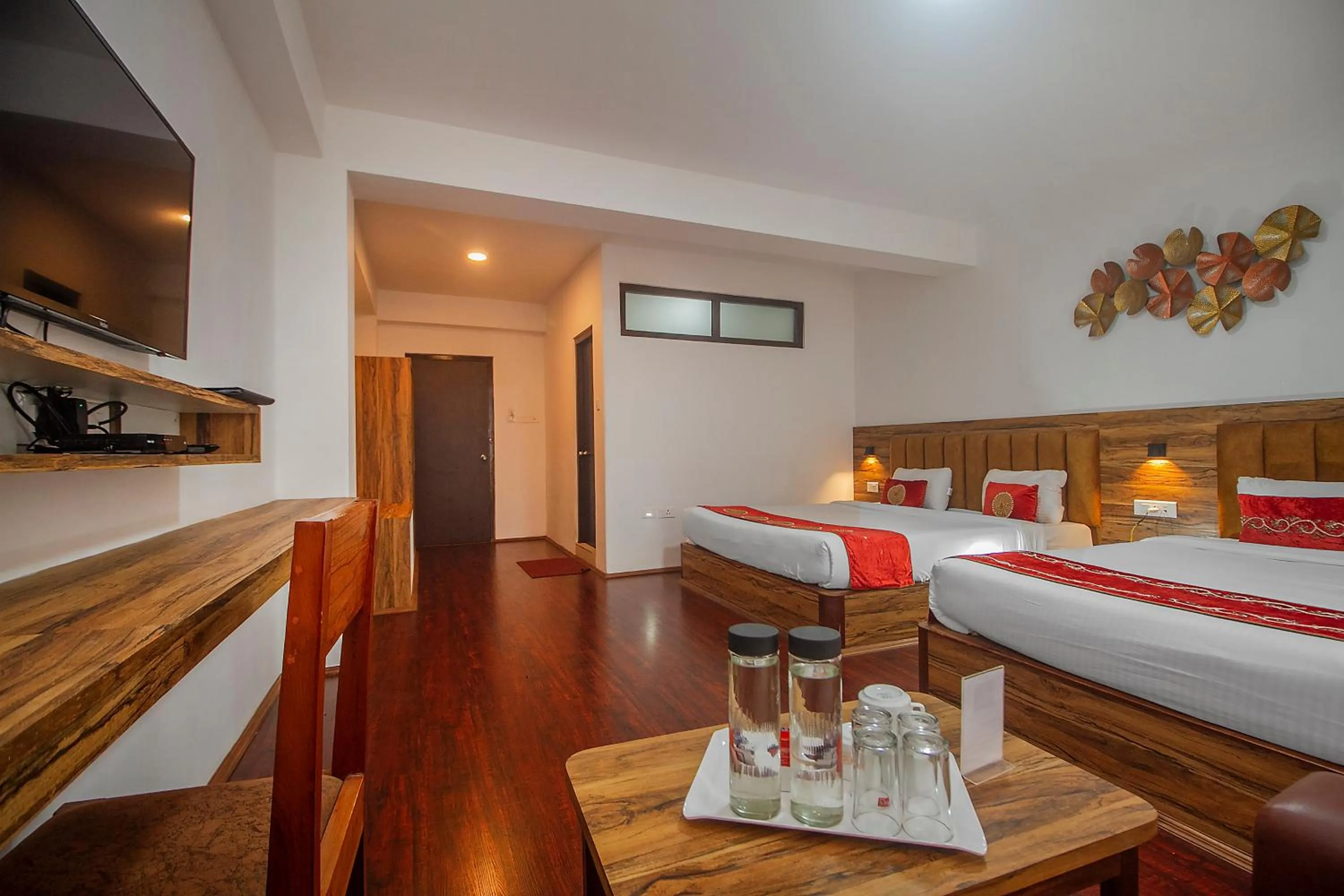 Bed in Palri Boutique Hotel