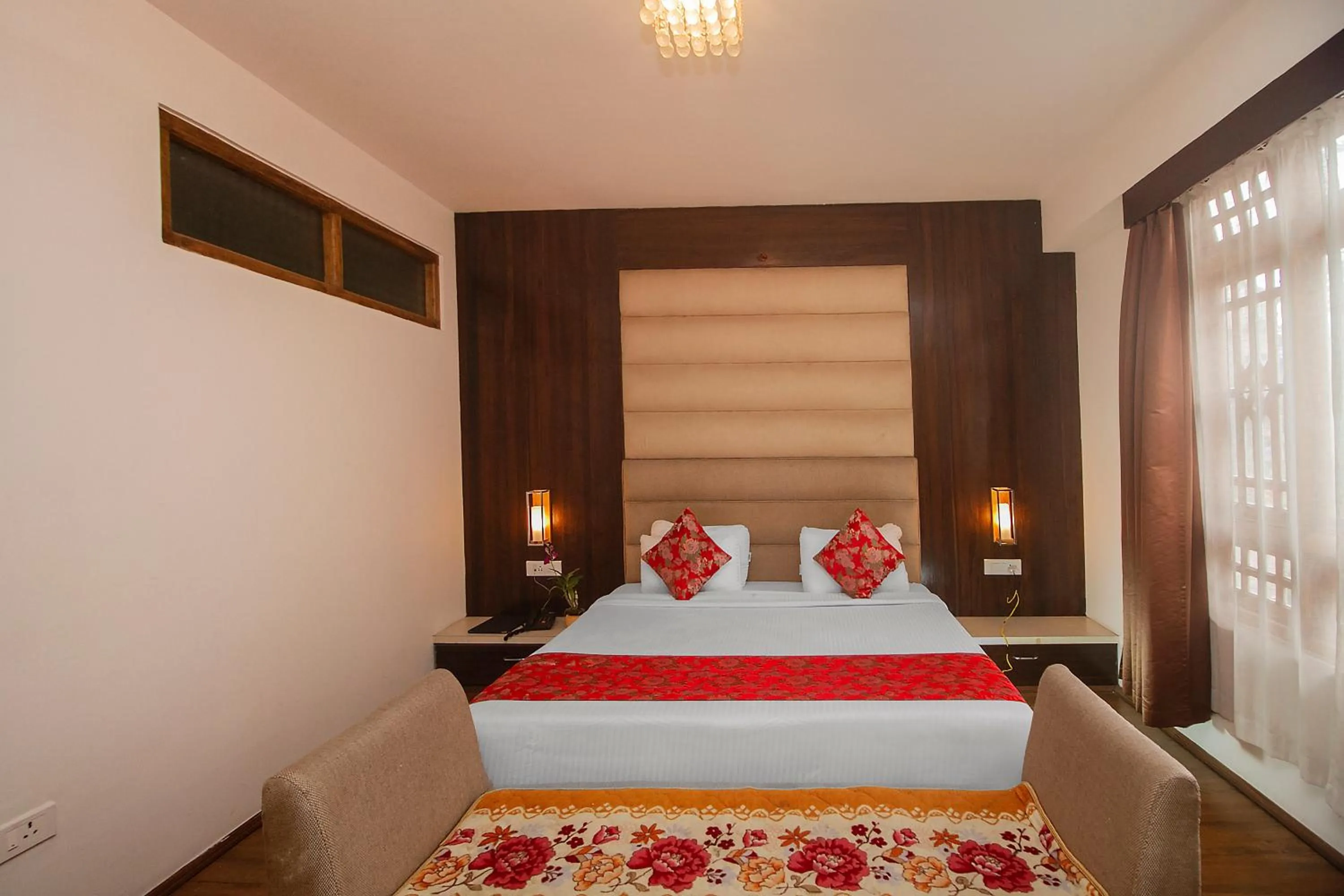 Bed in Palri Boutique Hotel