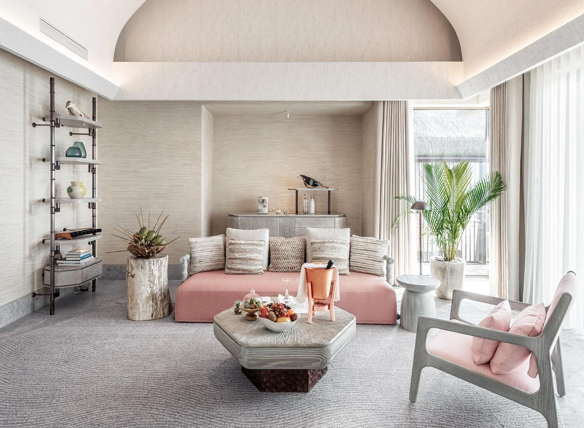 Living room in JOALI BEING