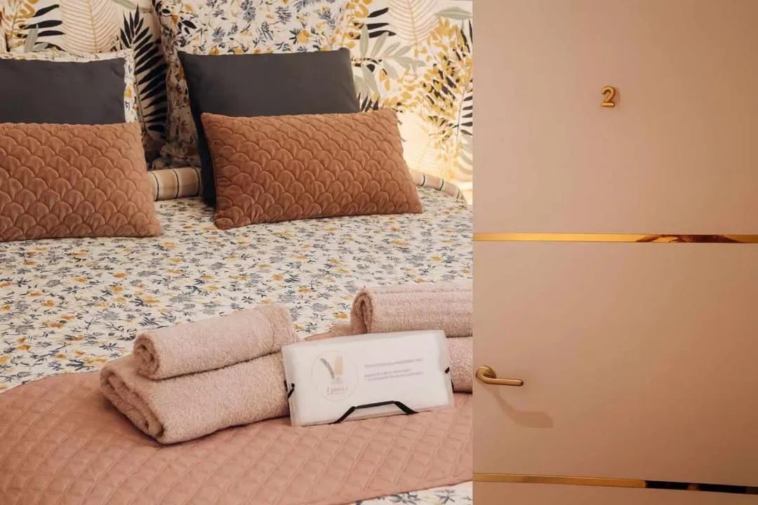 Bed in Les Epinettes chambres d'hôtes