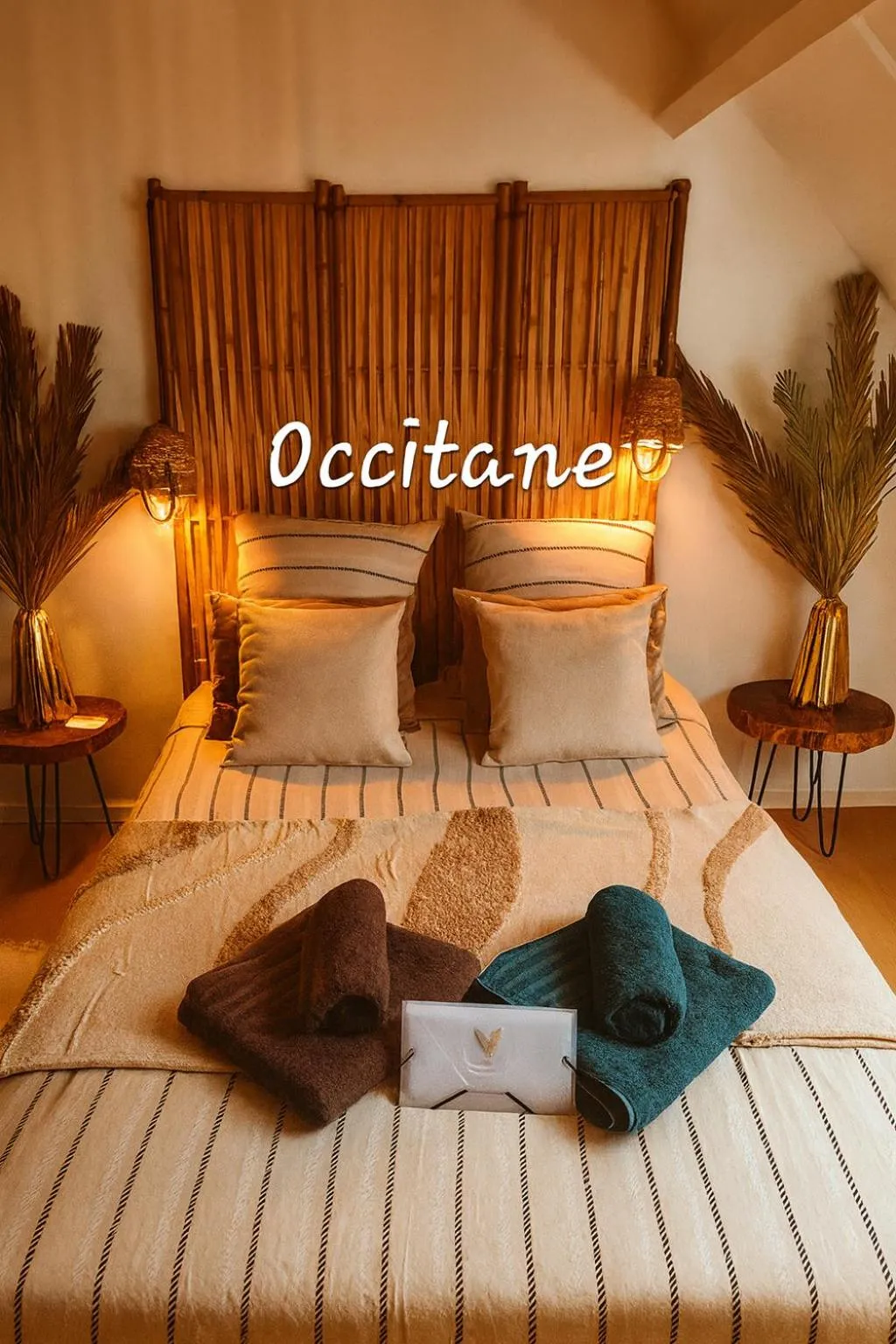 Bed in Les Epinettes chambres d'hôtes