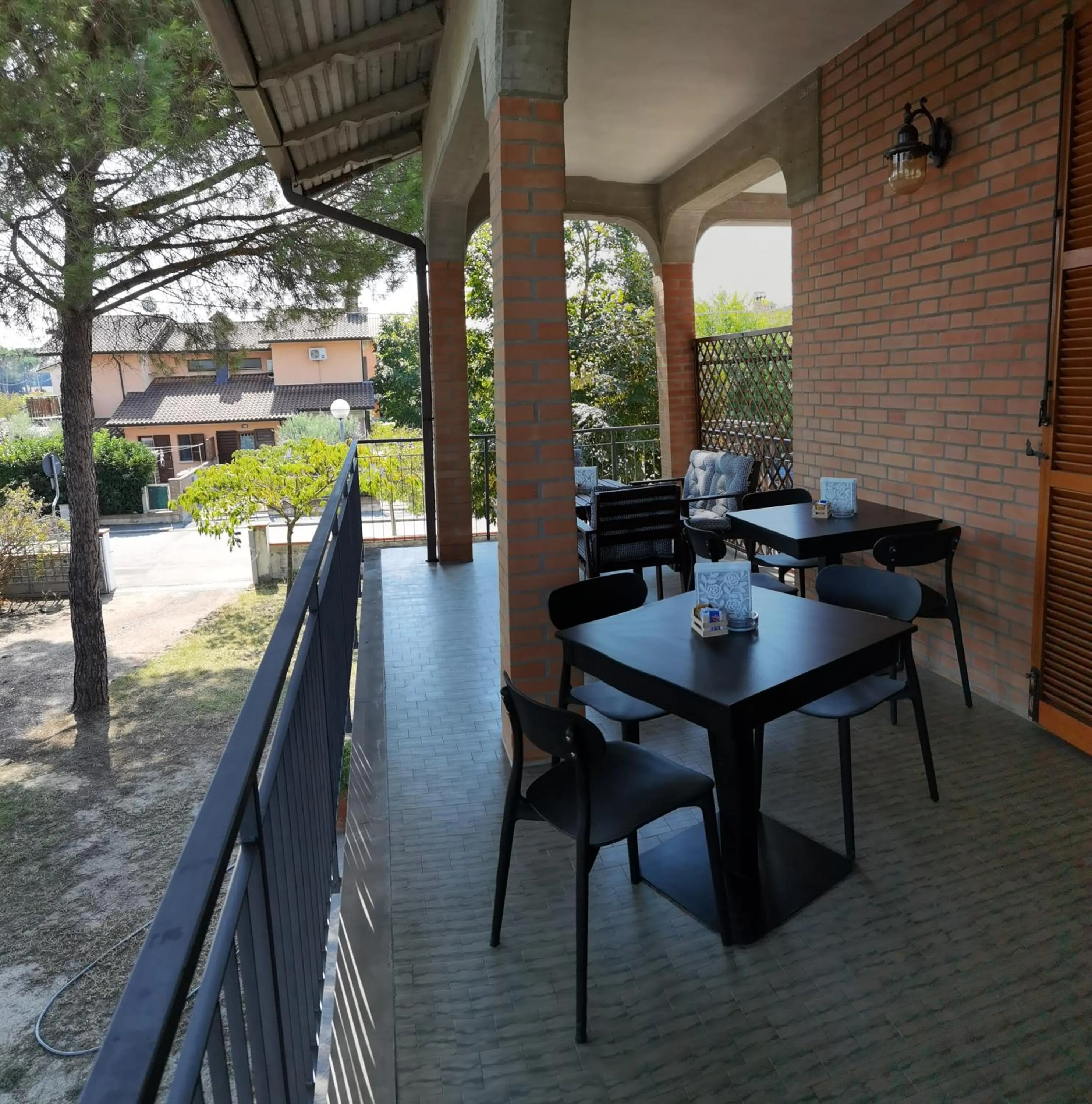 Balcony/Terrace in B&B A'la Funtäna