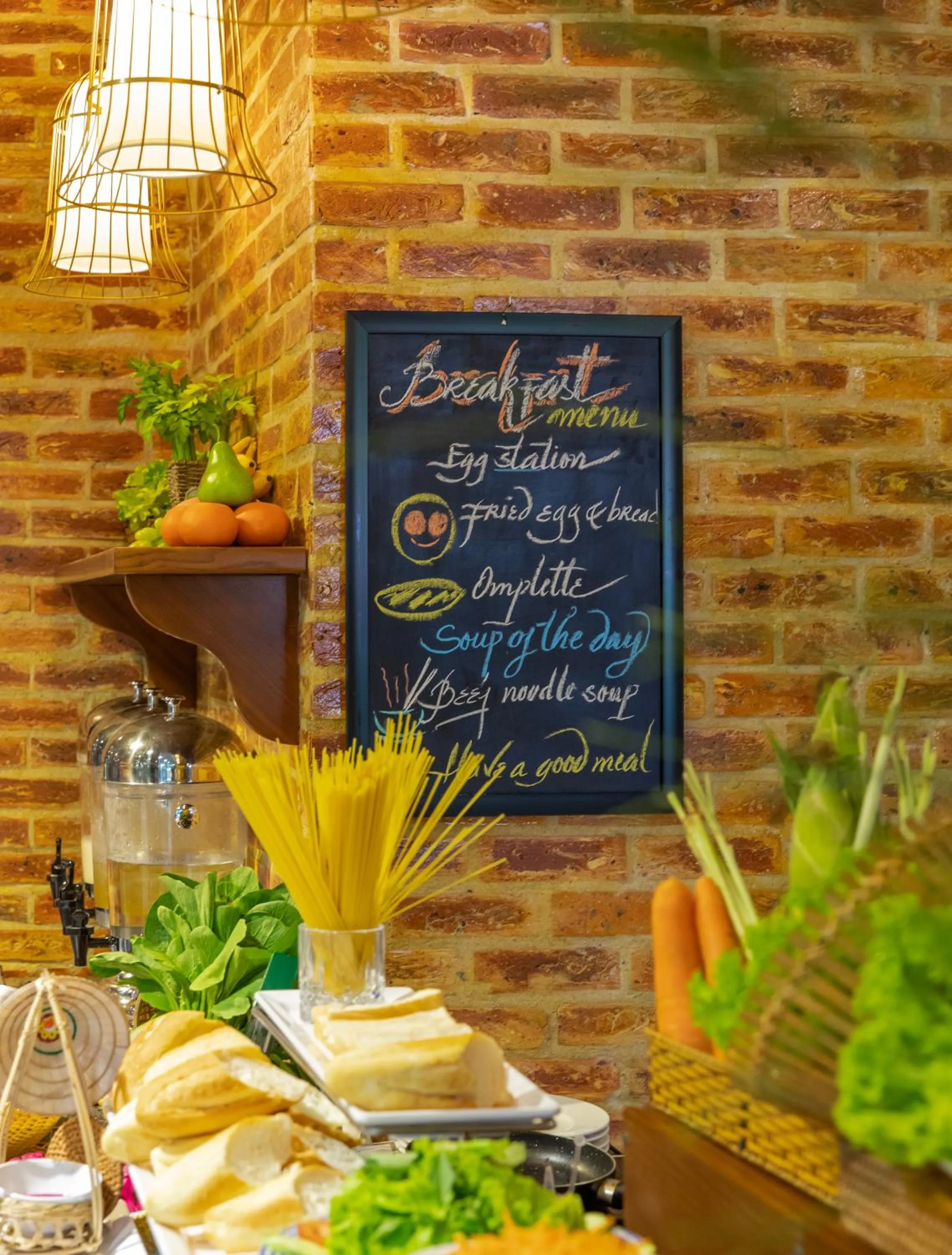 Food and drinks in Boutik Cham NhaTrang Hotel