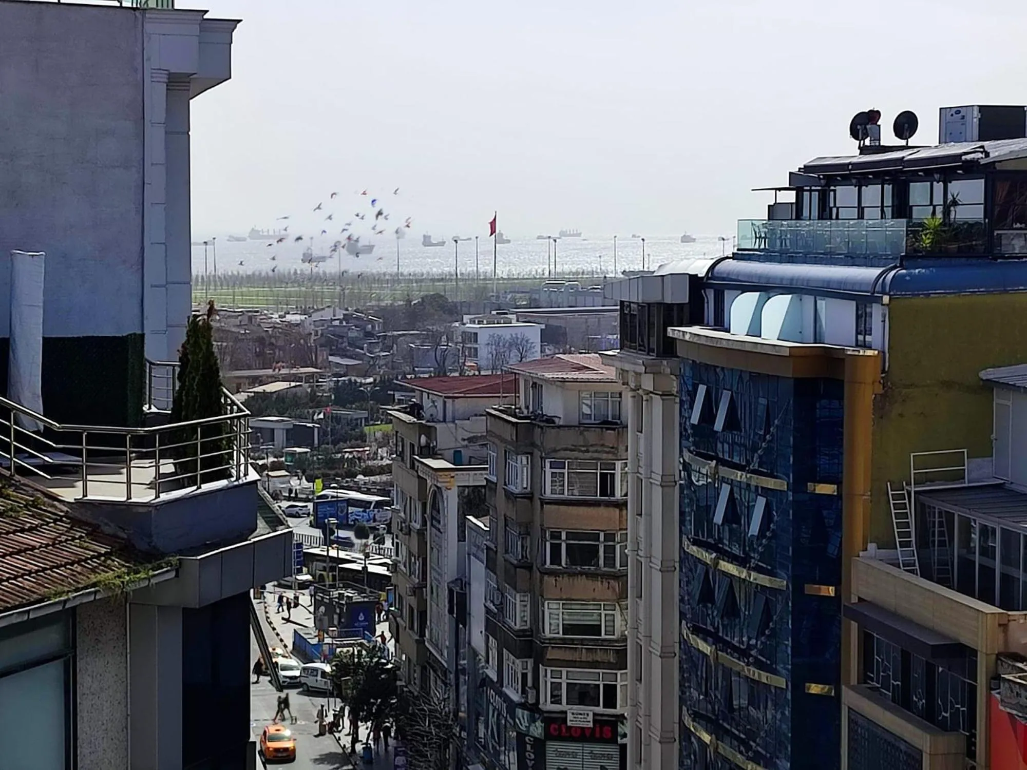 Balcony/Terrace in HOTEL EURO DIAMOND