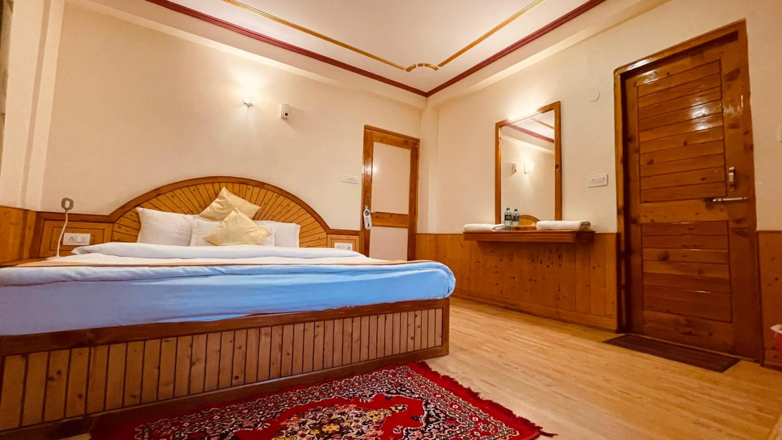 Bedroom, Bed in Himalayan adventure Cottages & Budget Friendly BNB Manali