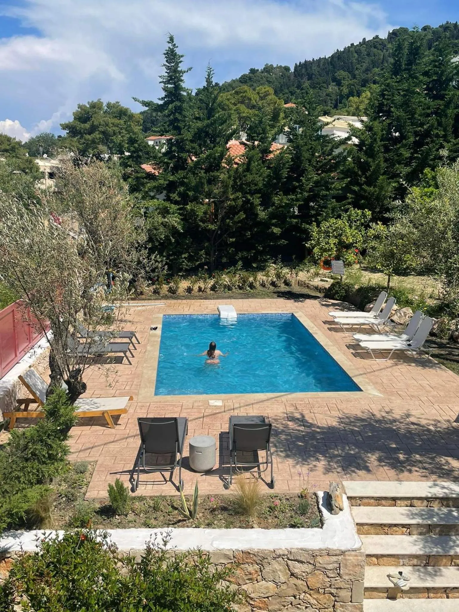 Swimming pool in Nissi Collection Rooms