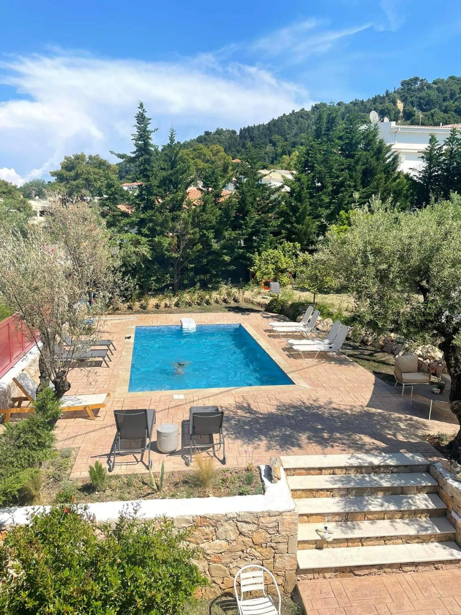 Swimming pool in Nissi Collection Rooms
