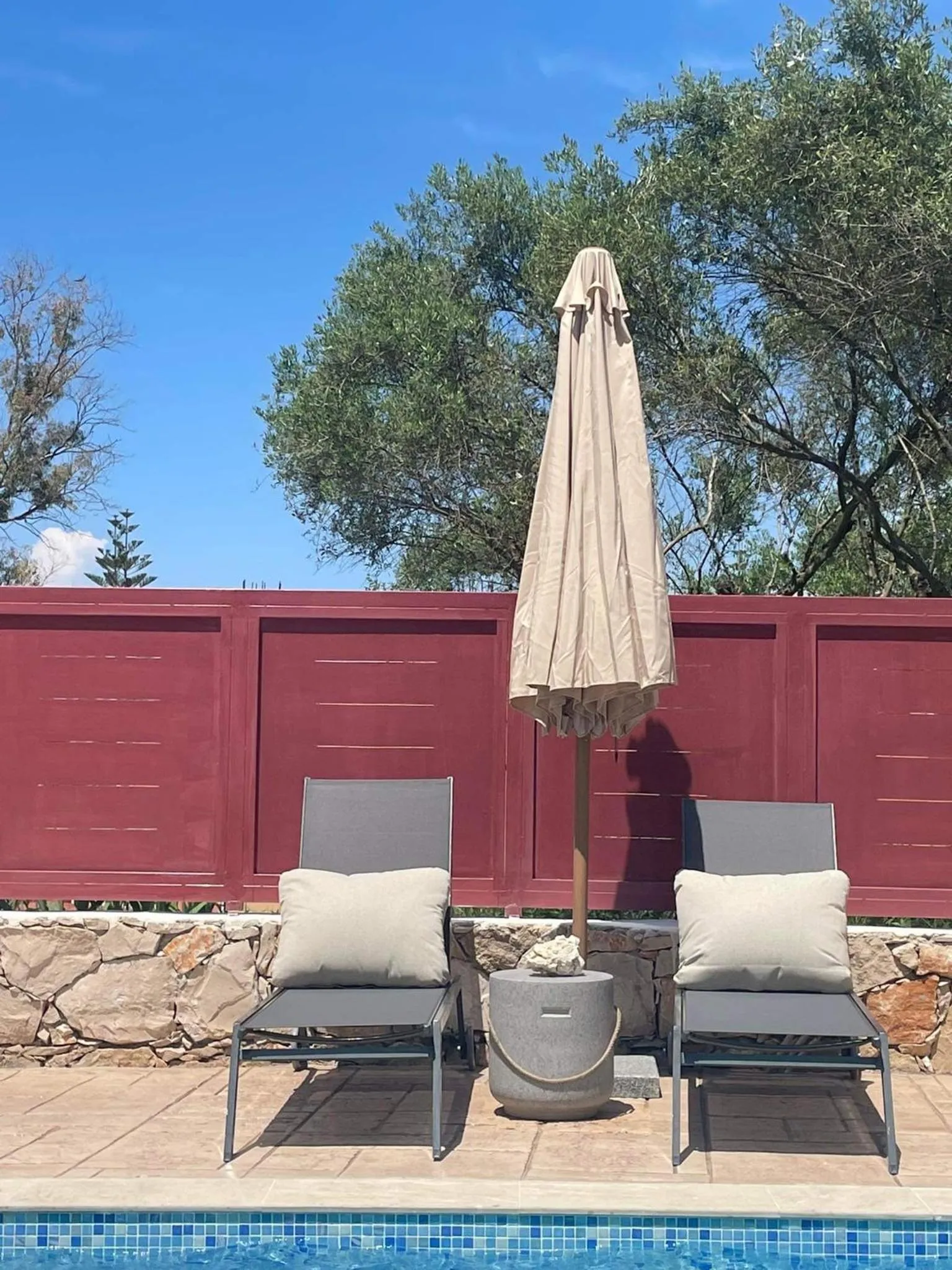 Swimming pool in Nissi Collection Rooms