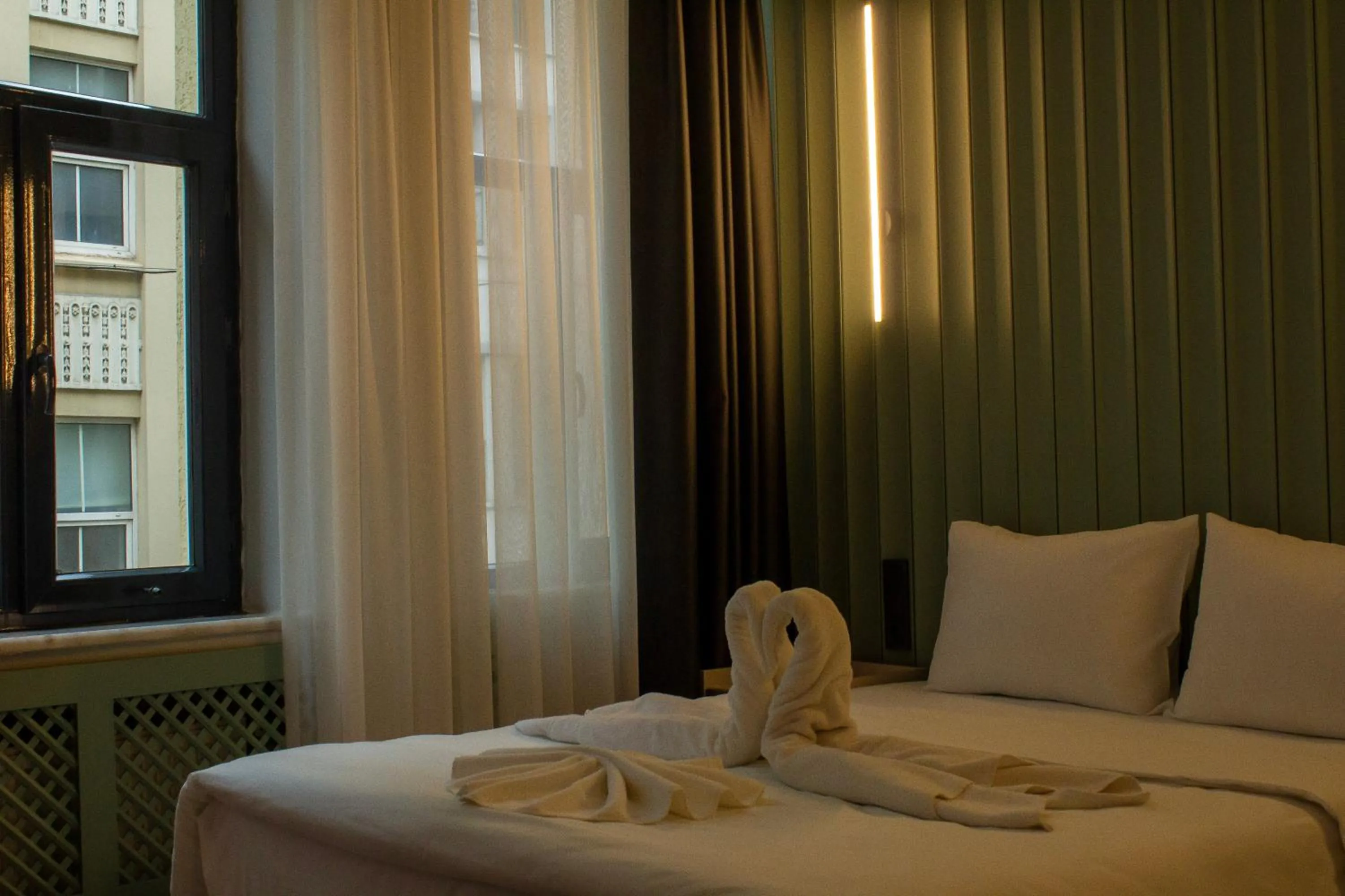 Bed in Genoa Port Hotel