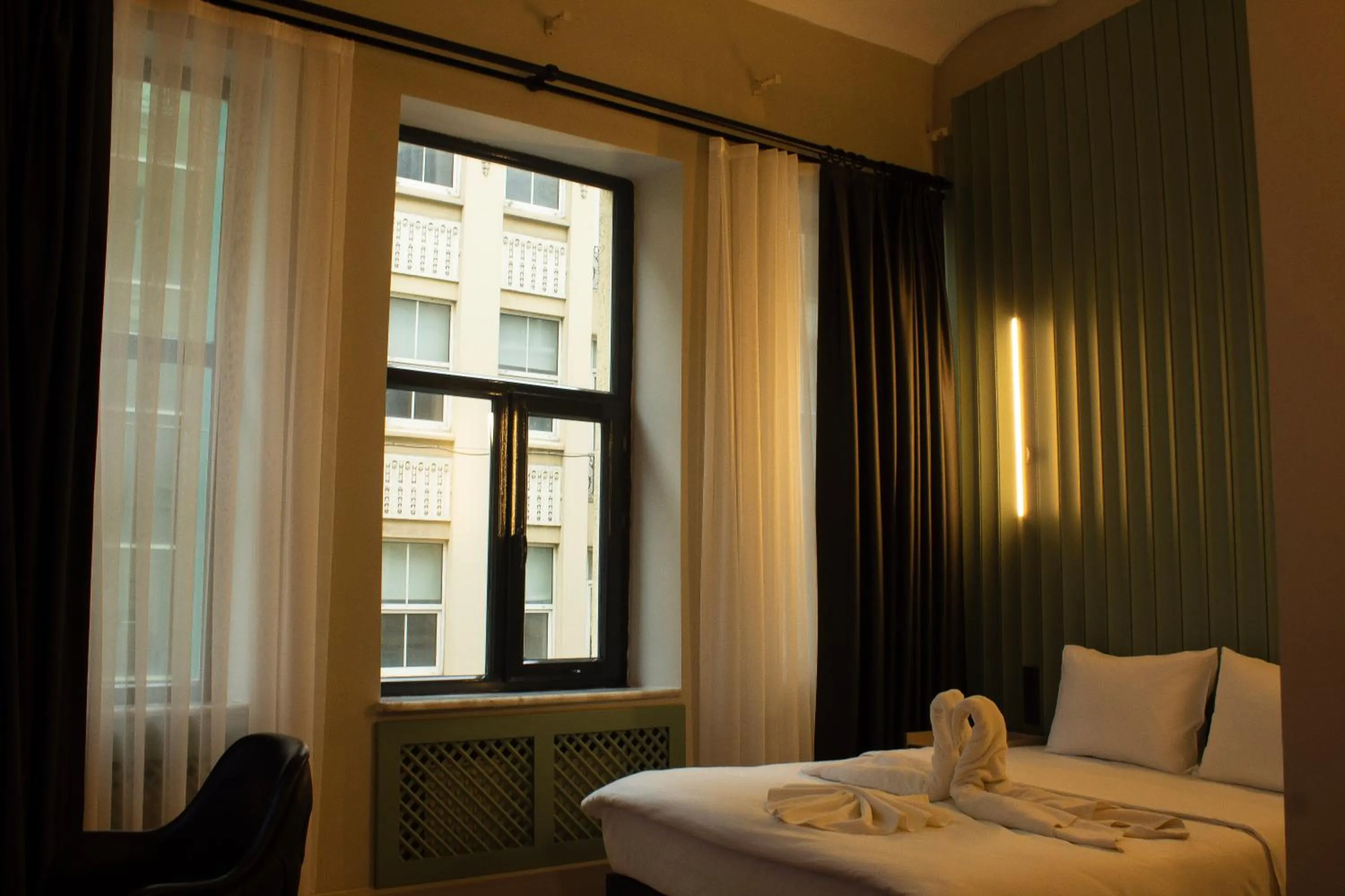 Bed in Genoa Port Hotel