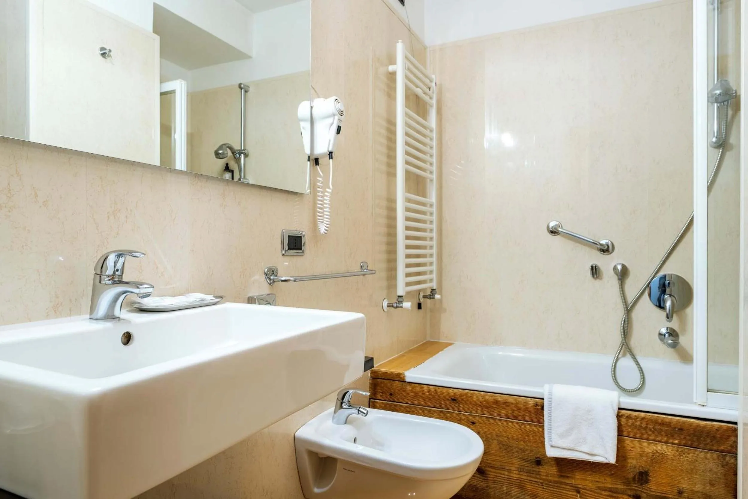 Bathroom in Hotel Olimpia