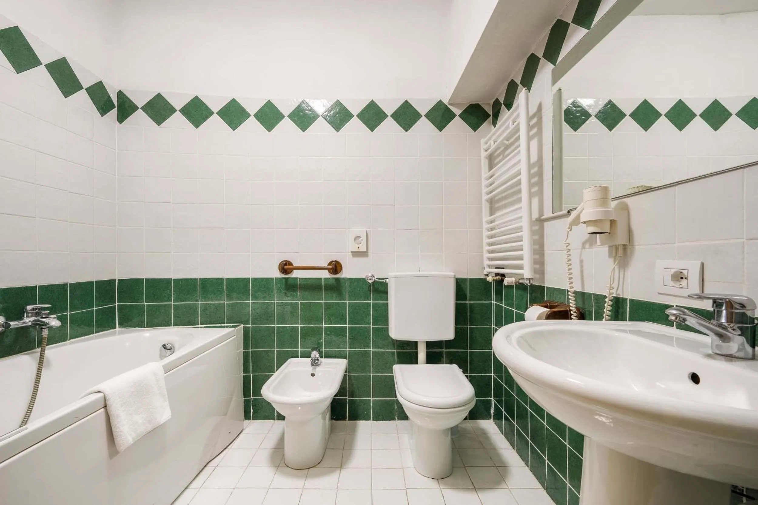 Bathroom in Hotel Olimpia