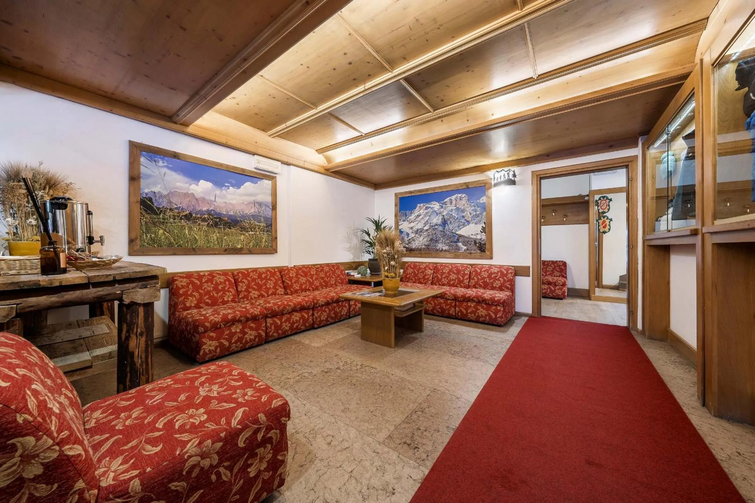 Lobby or reception in Hotel Olimpia