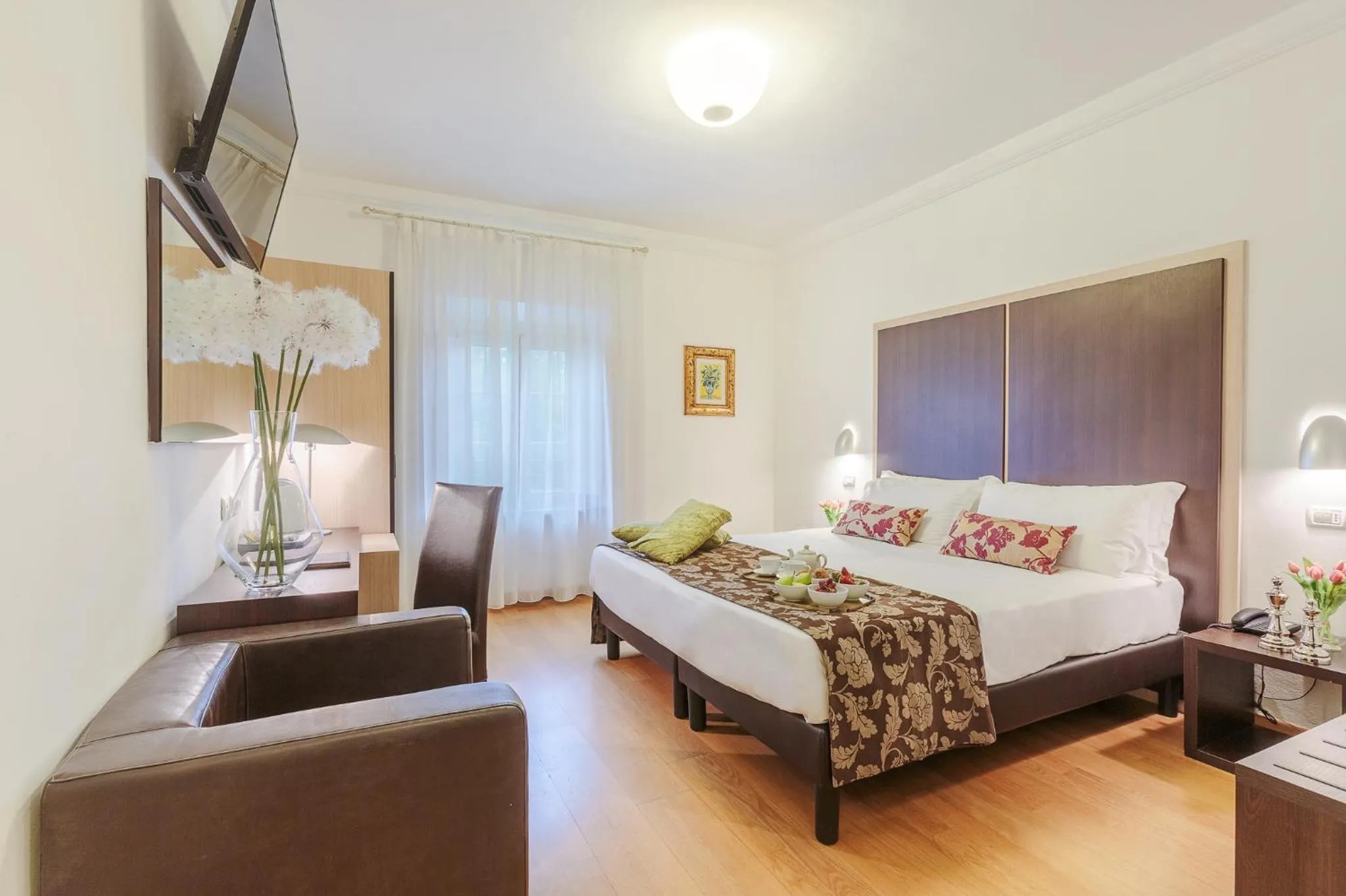 View (from property/room), Bed in Hotel Hambros - Il Parco in Villa Banchieri