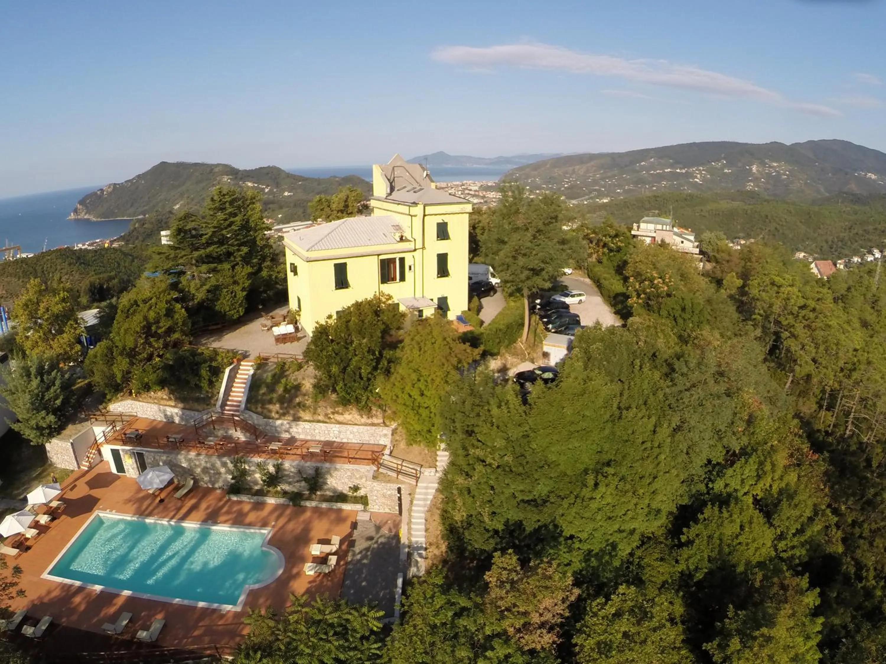 Bird's eye view in Relais San Rocco