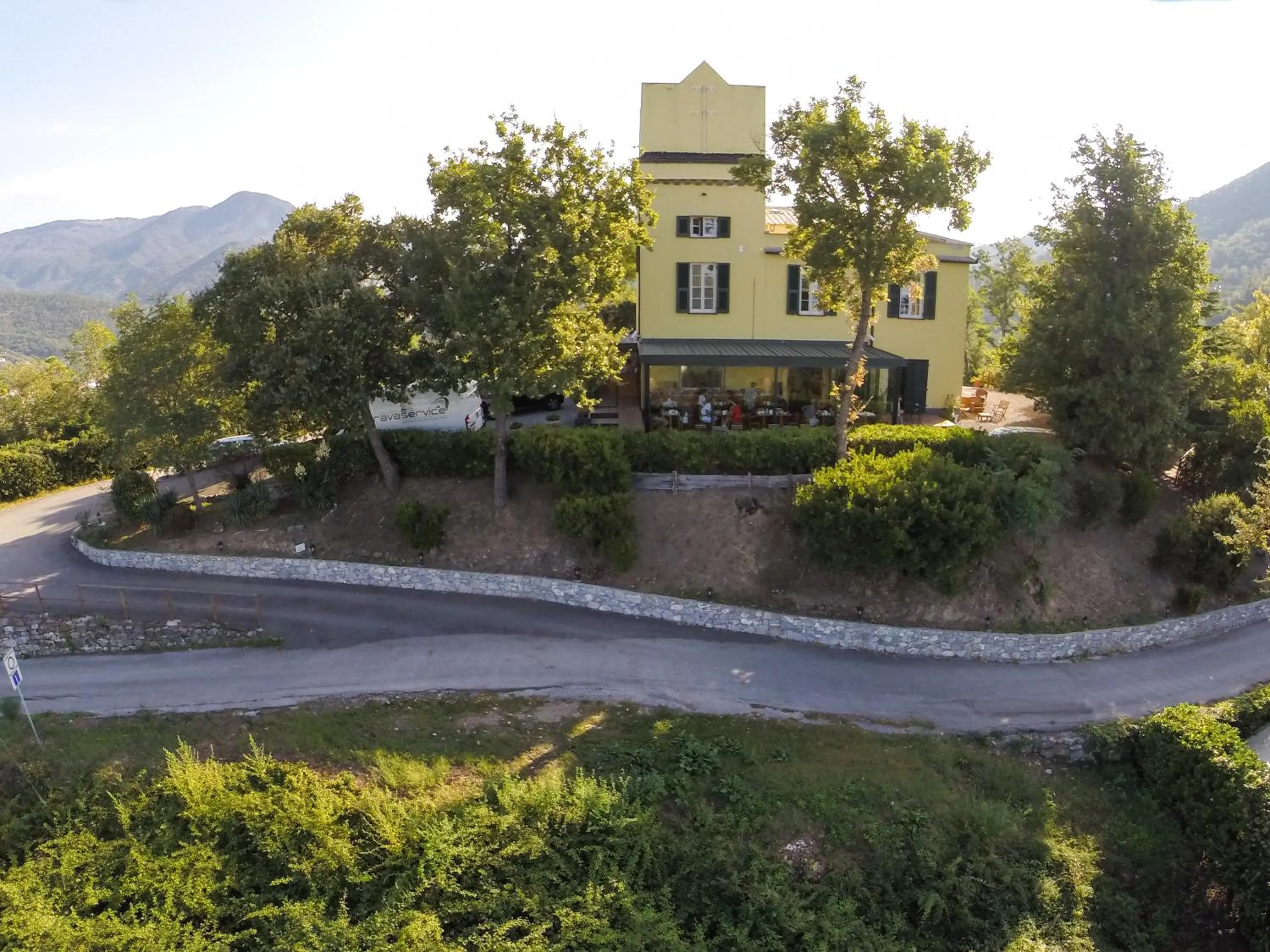 Bird's eye view in Relais San Rocco