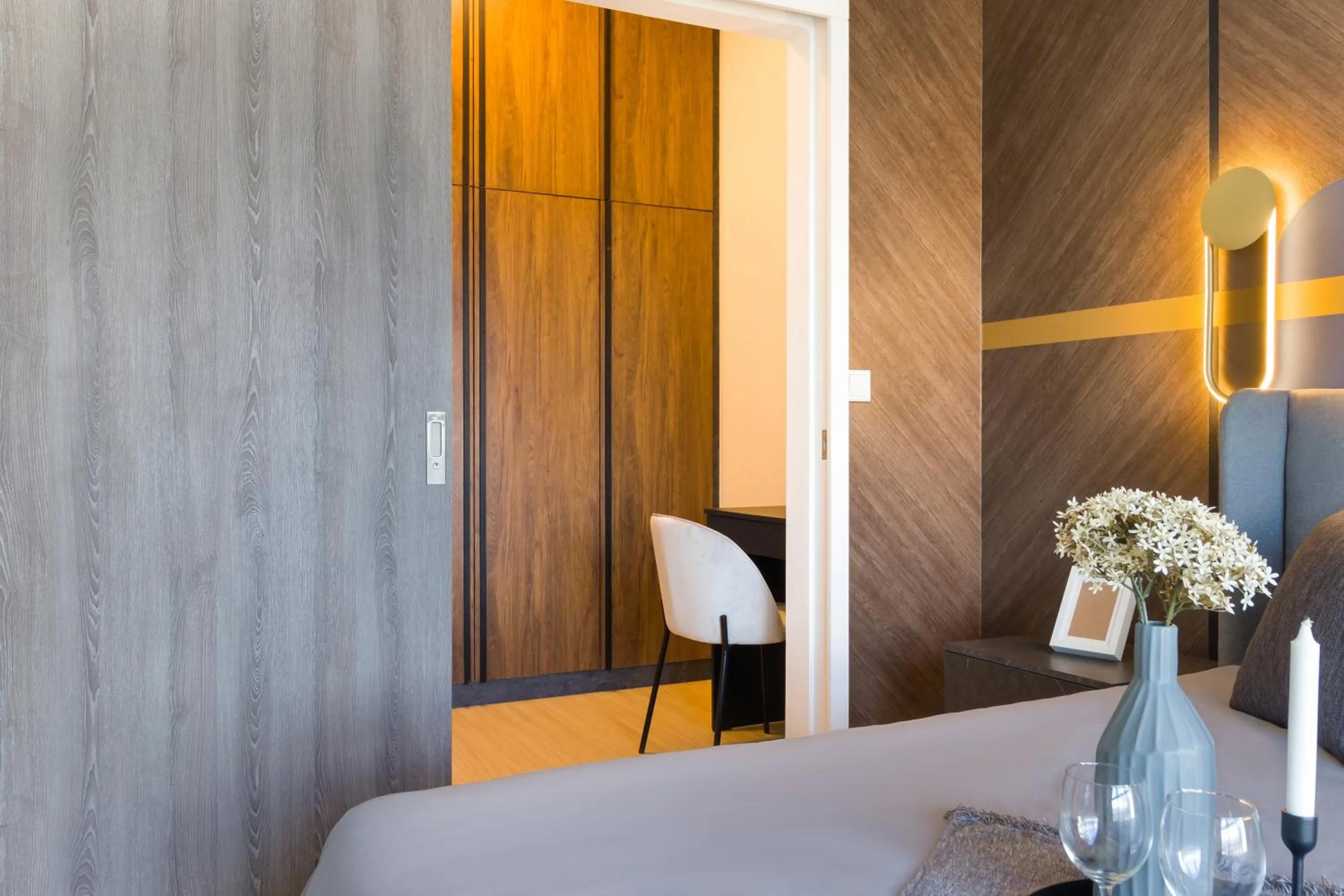 Bedroom, Bed in Continew Residensi by Airhost