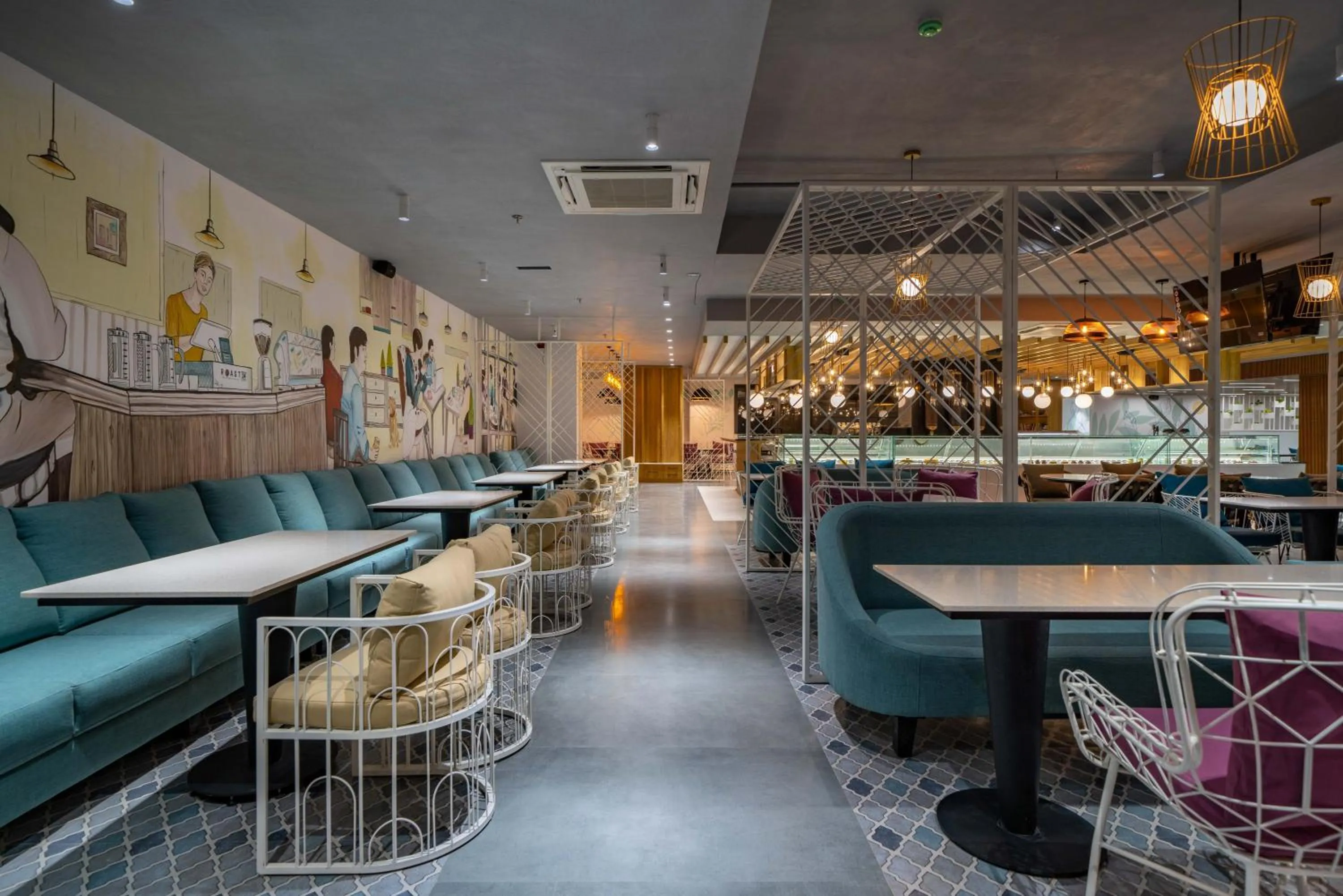 Restaurant/places to eat in Hotel Deccan Serai Grande, Gachibowli, Hyderabad