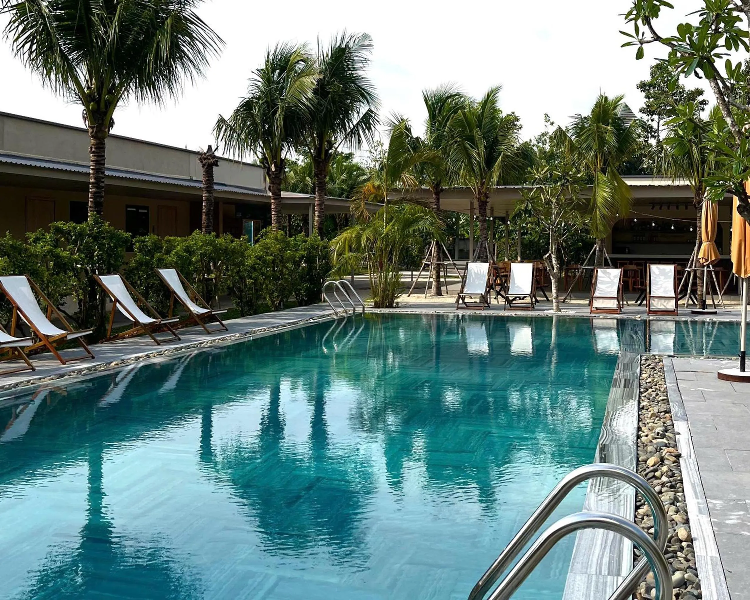 Balcony/Terrace in Minh Hai Resort