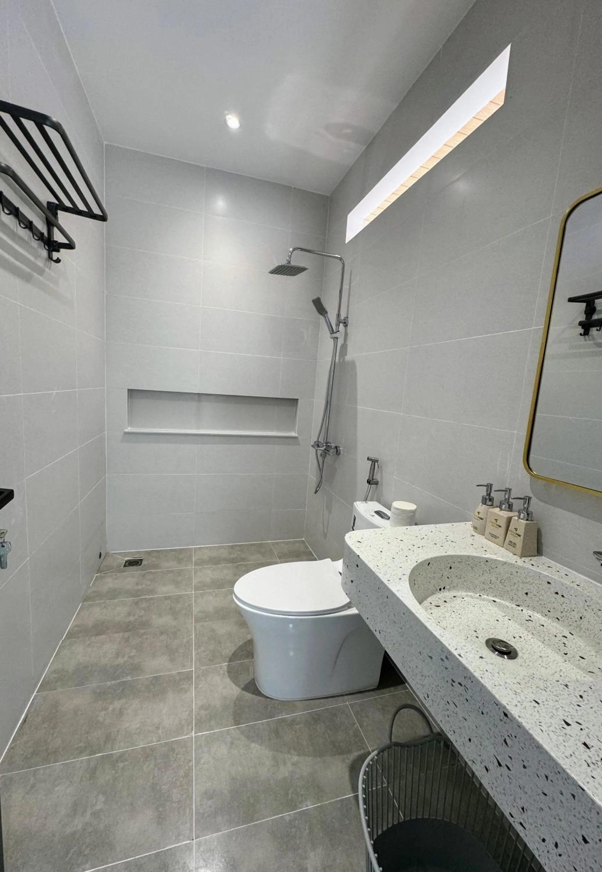 Shower in Minh Hai Resort