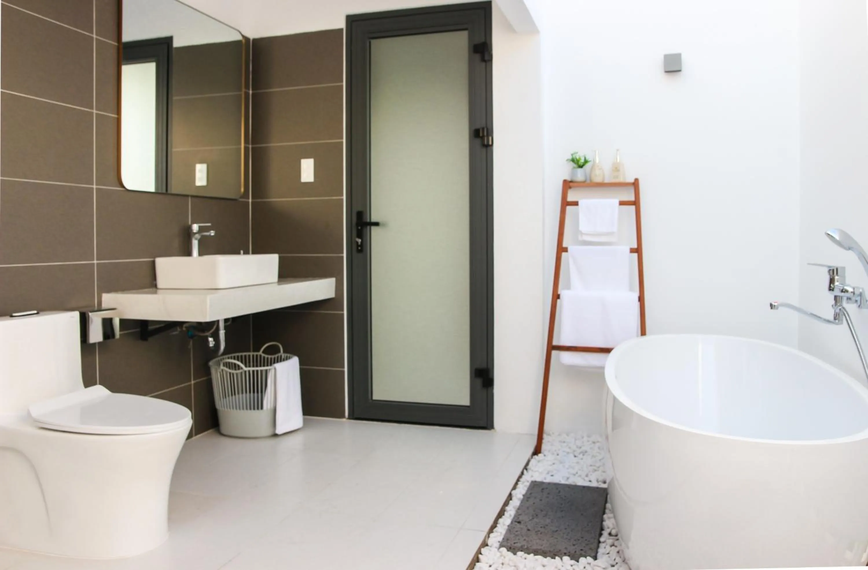 Bathroom in Minh Hai Resort