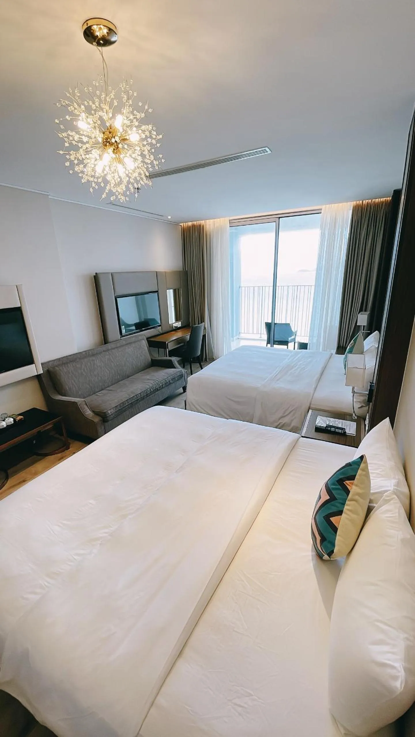 Bed in Panorama apartment Nha Trang