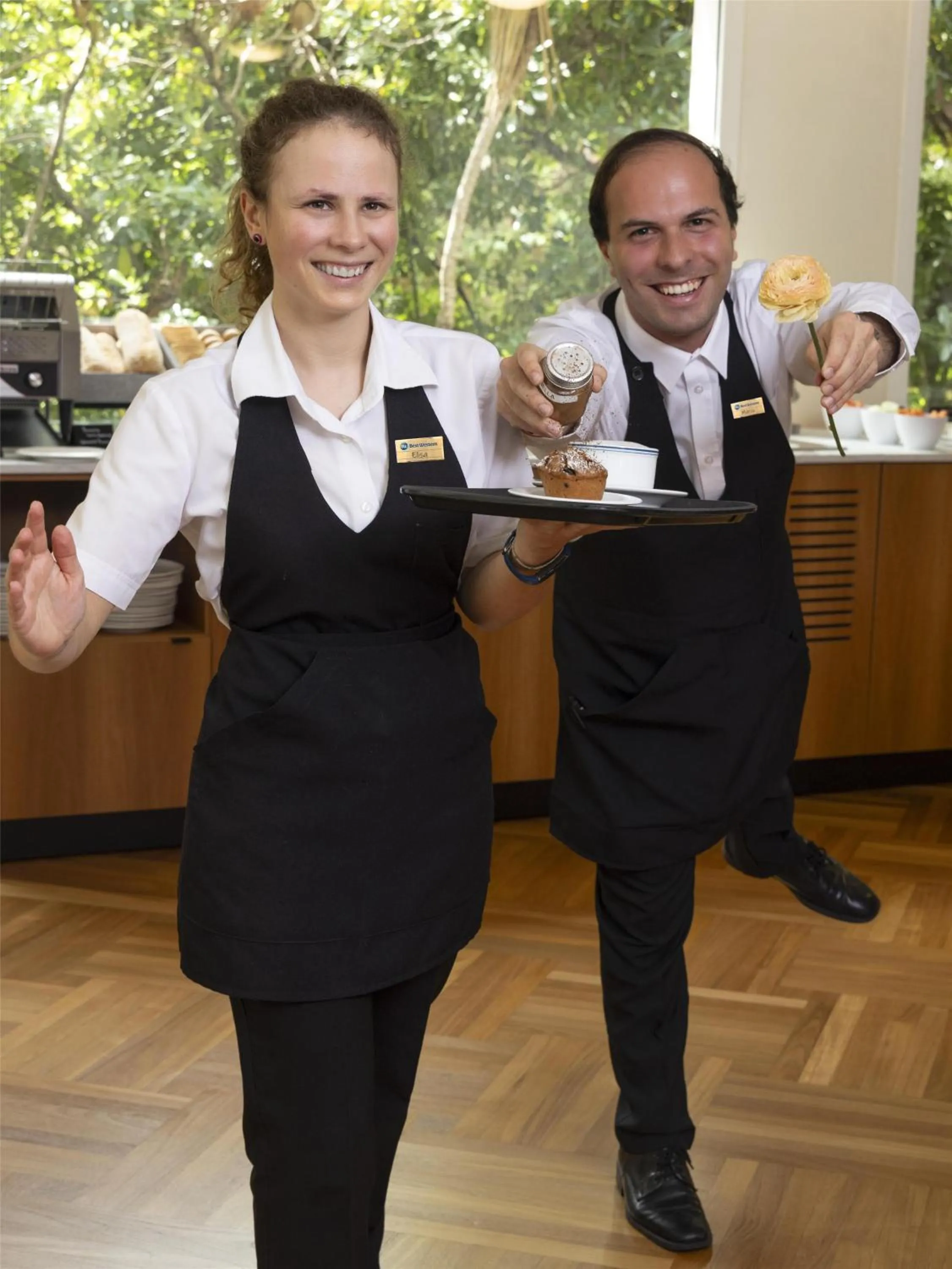 Breakfast in Best Western Regina Elena