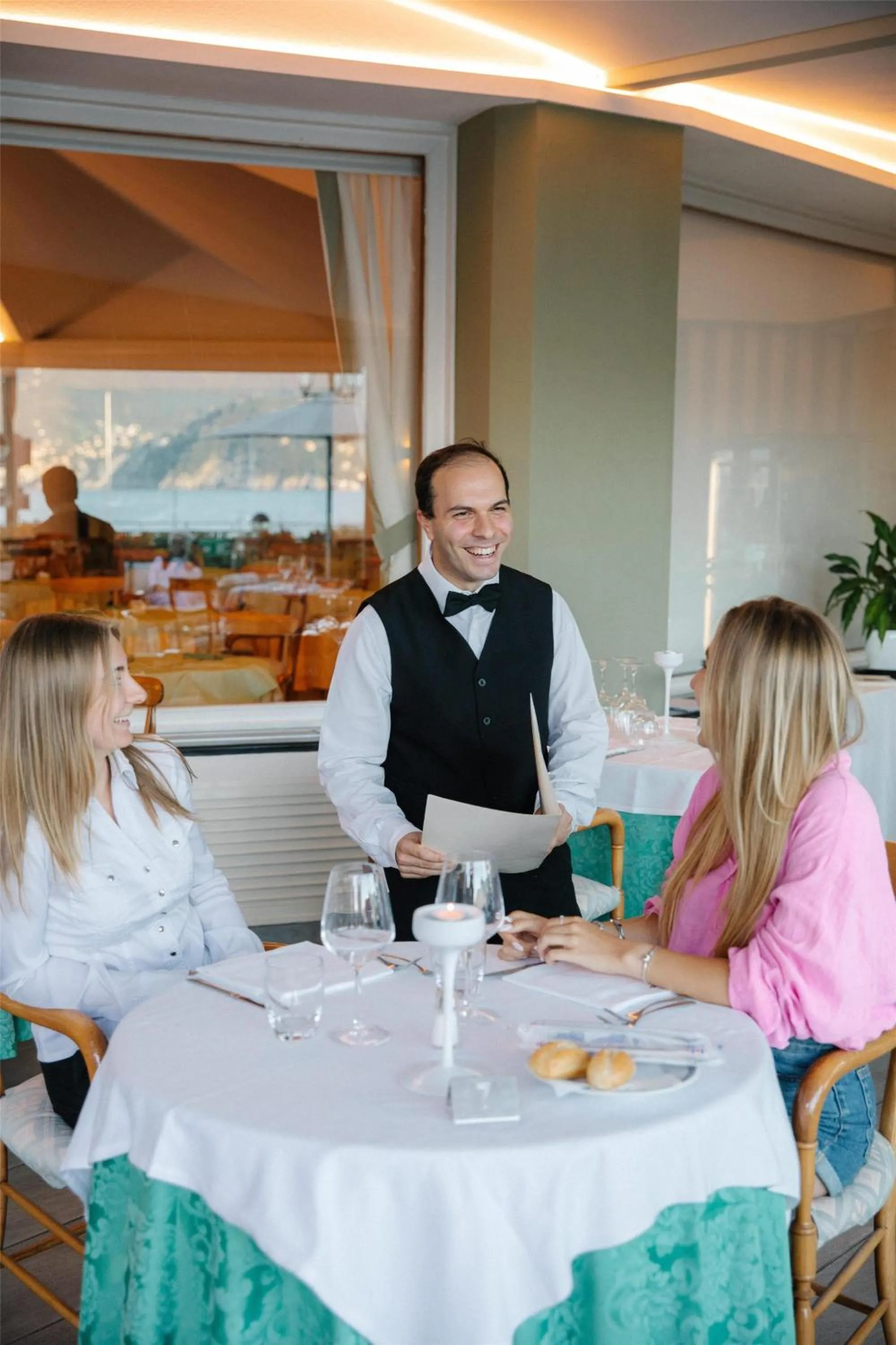 Restaurant/places to eat in Best Western Regina Elena