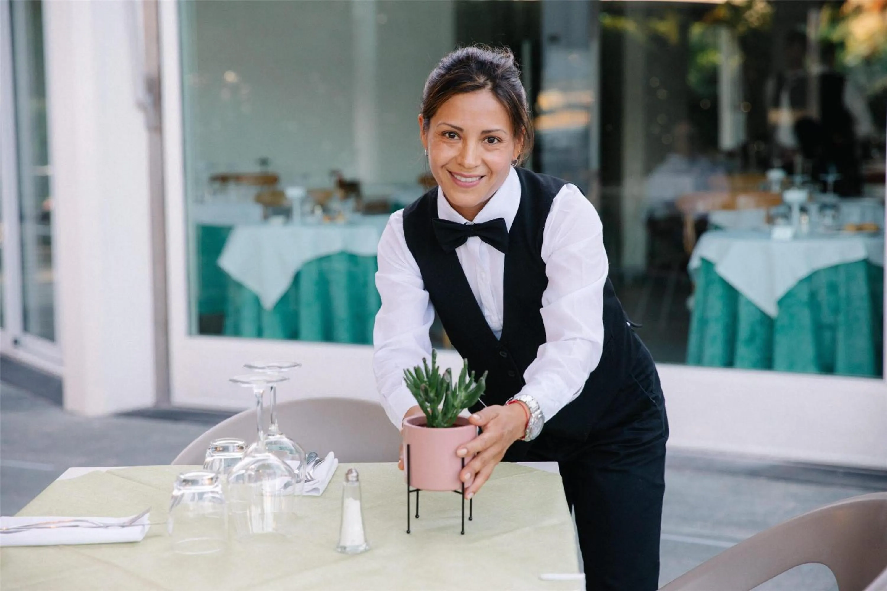 Restaurant/places to eat in Best Western Regina Elena