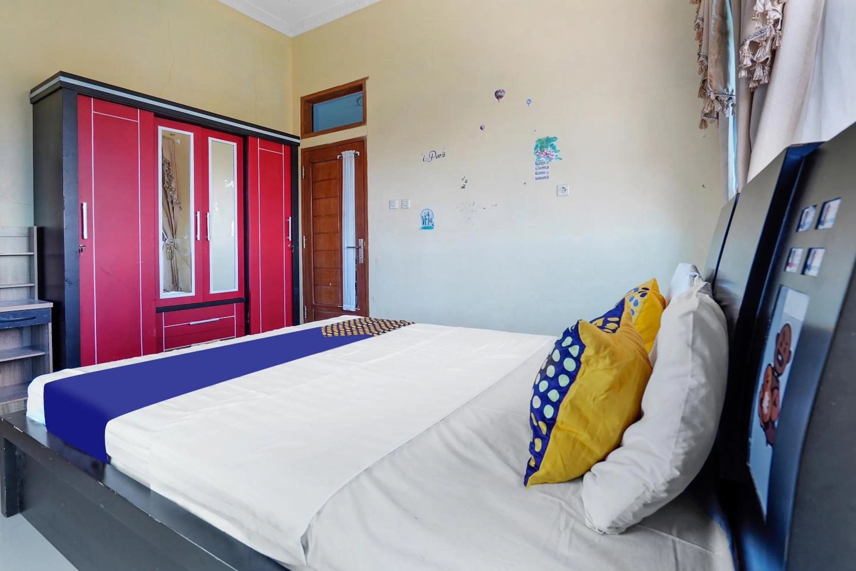 Bedroom, Bed in OYO Homes 91156 Eco Tourism Big Farmer Desa Kertawangi Syariah