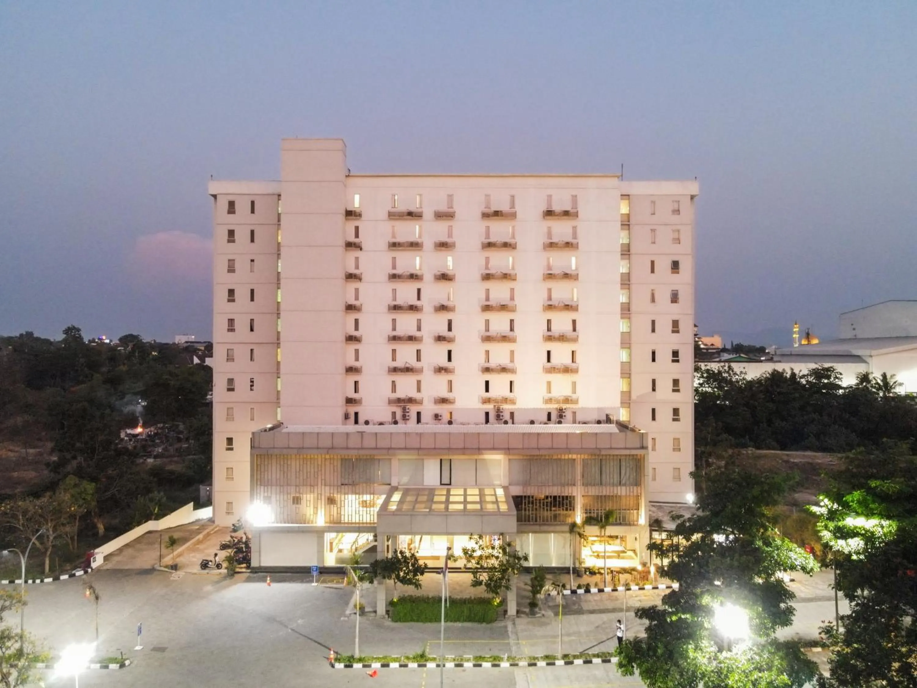 Property building in Next Hotel Yogyakarta