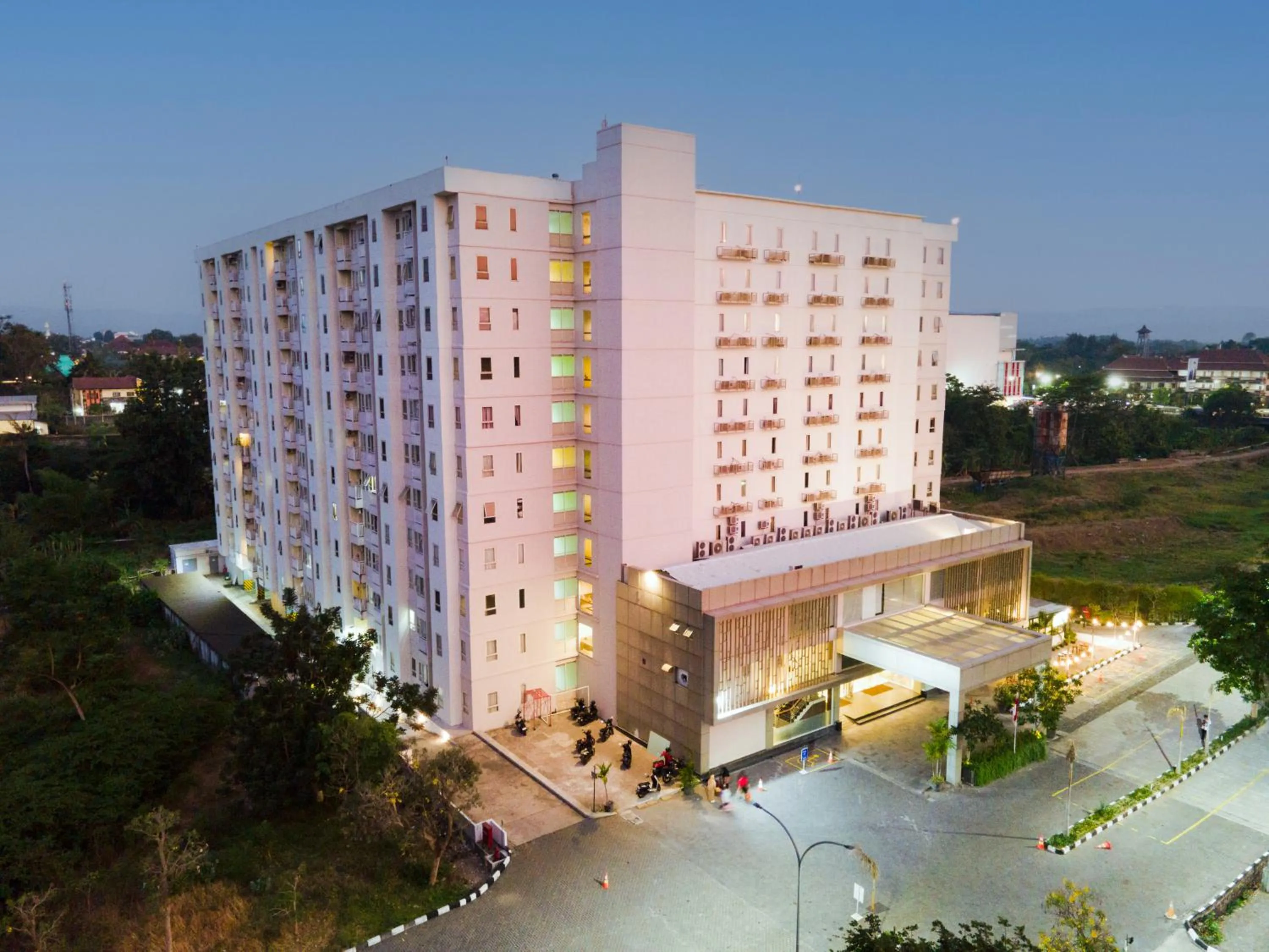 Property building in Next Hotel Yogyakarta