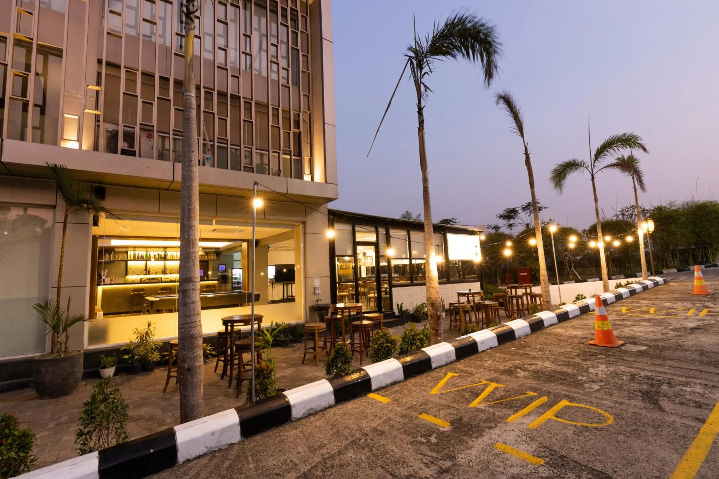 Property building in Next Hotel Yogyakarta