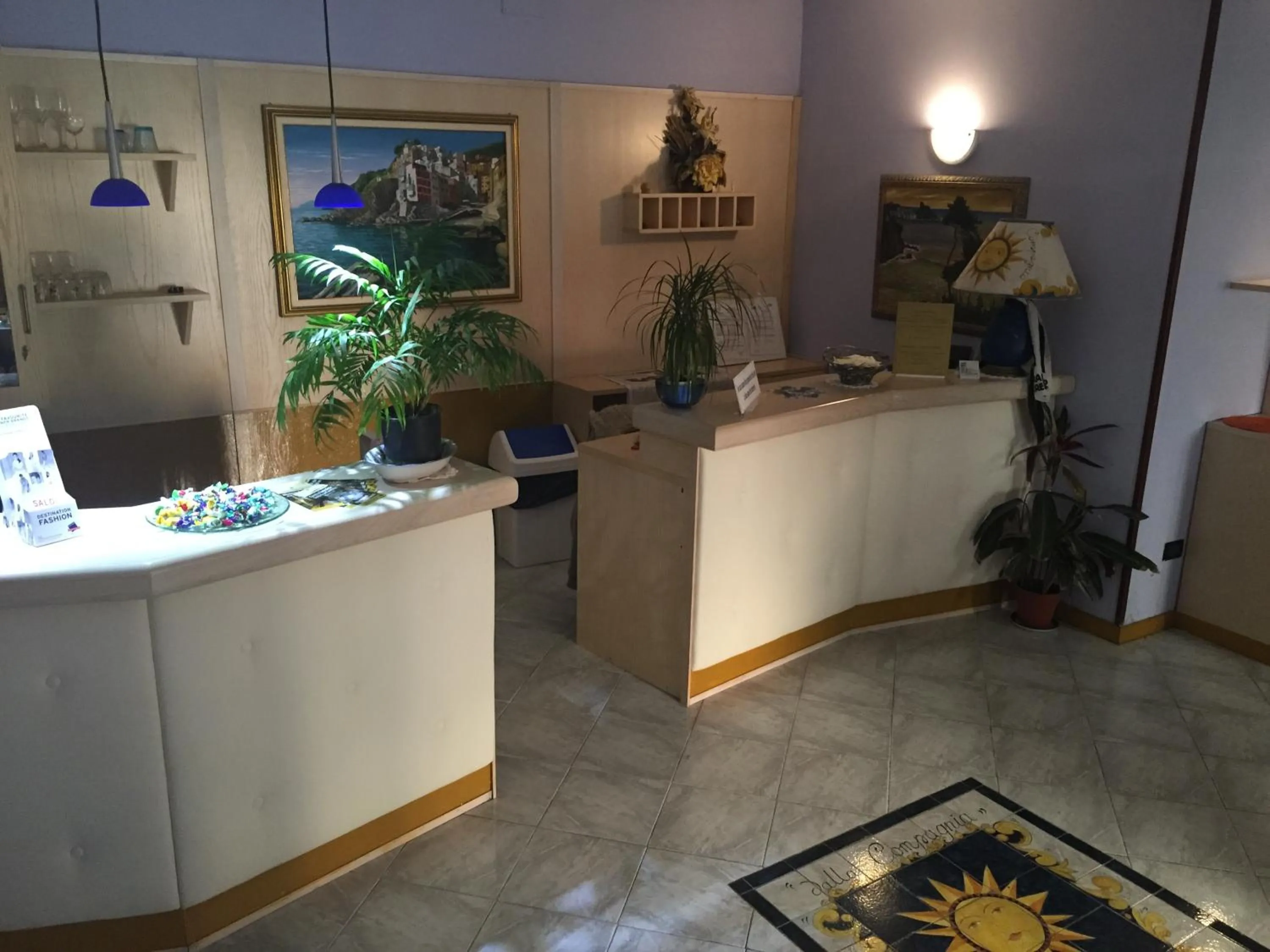 Lobby or reception in Locanda Dalla Compagnia