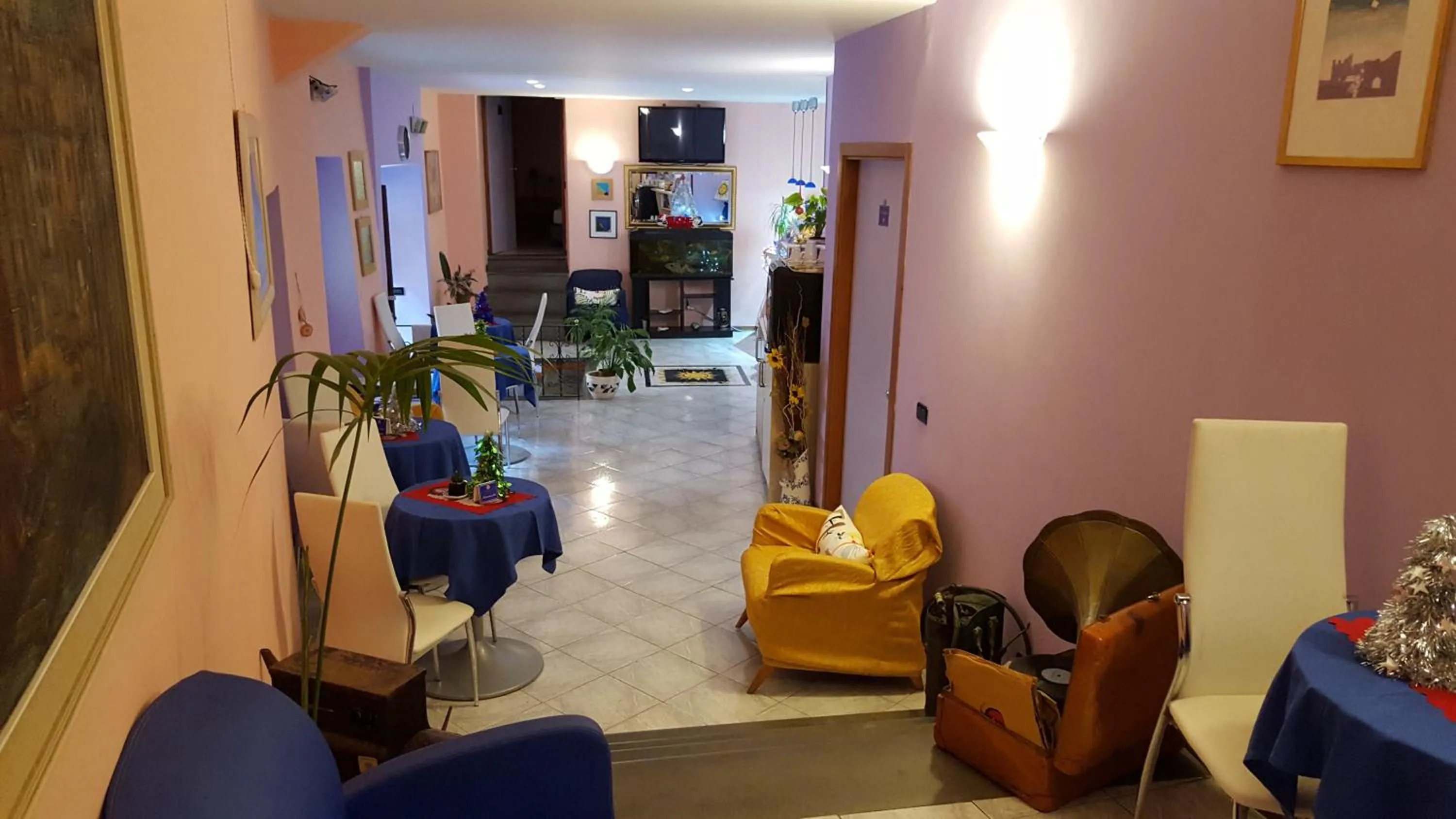 Lobby or reception in Locanda Dalla Compagnia