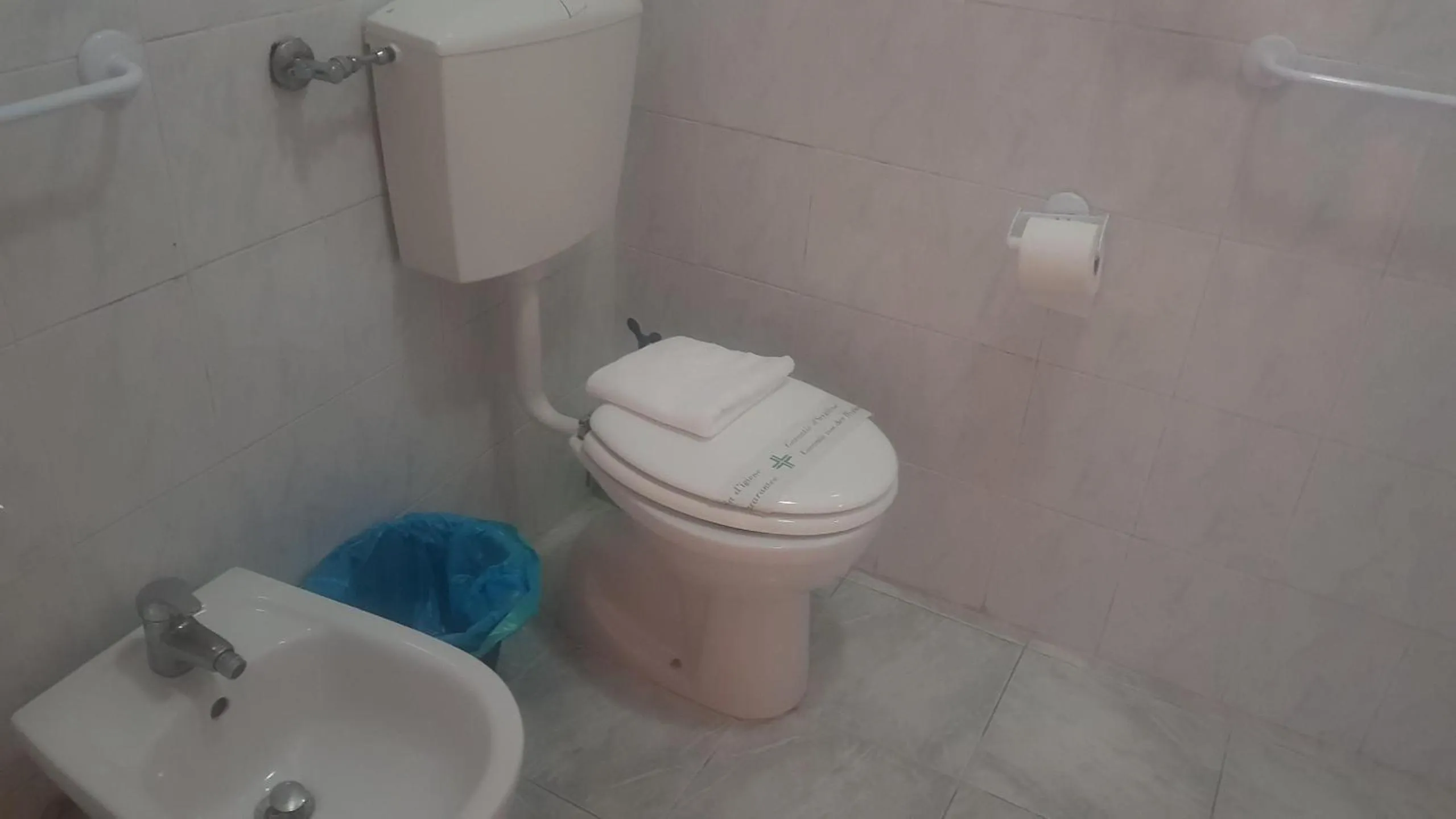 Bathroom in Locanda Dalla Compagnia