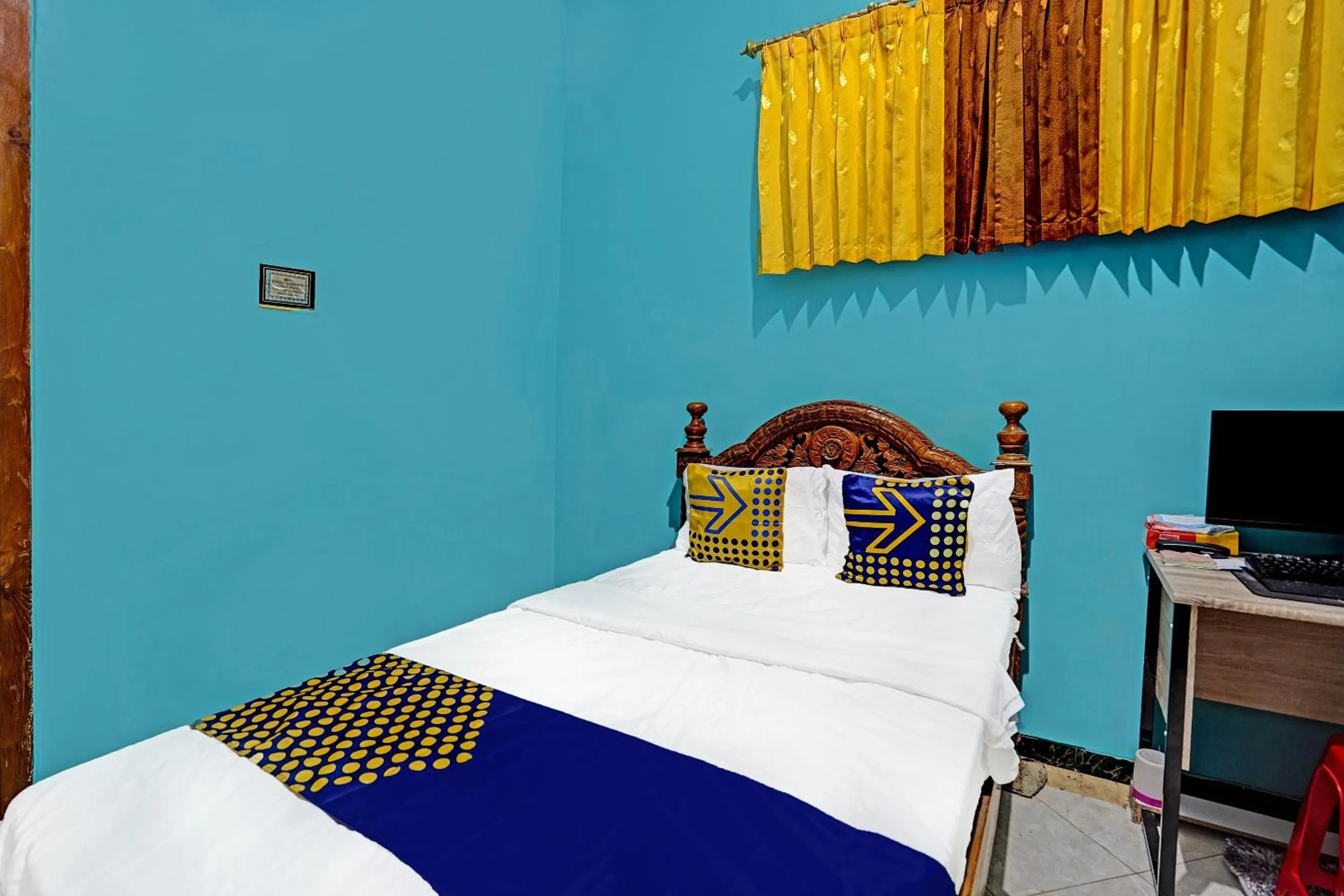 Bedroom, Bed in Hotel O Desa Wisata Alam Gosari (wagos)