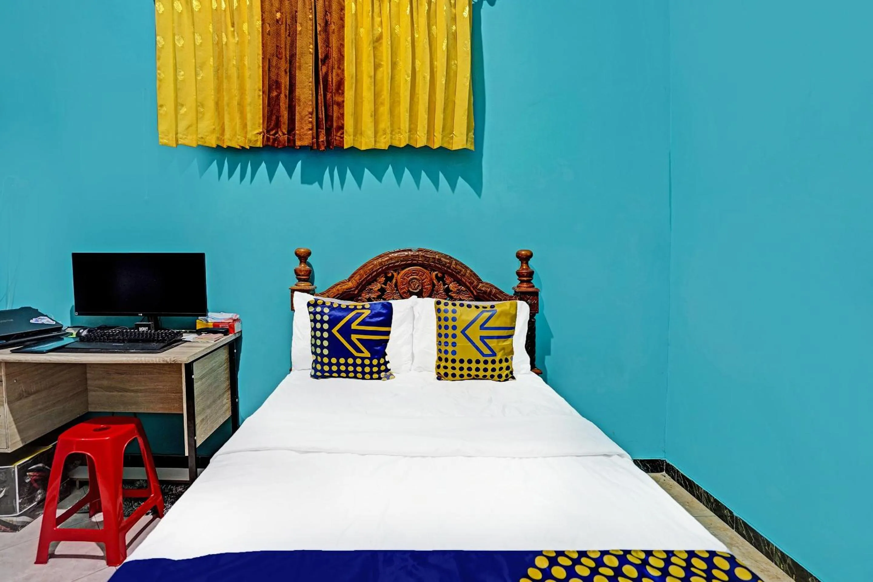 Bedroom, Bed in Hotel O Desa Wisata Alam Gosari (wagos)